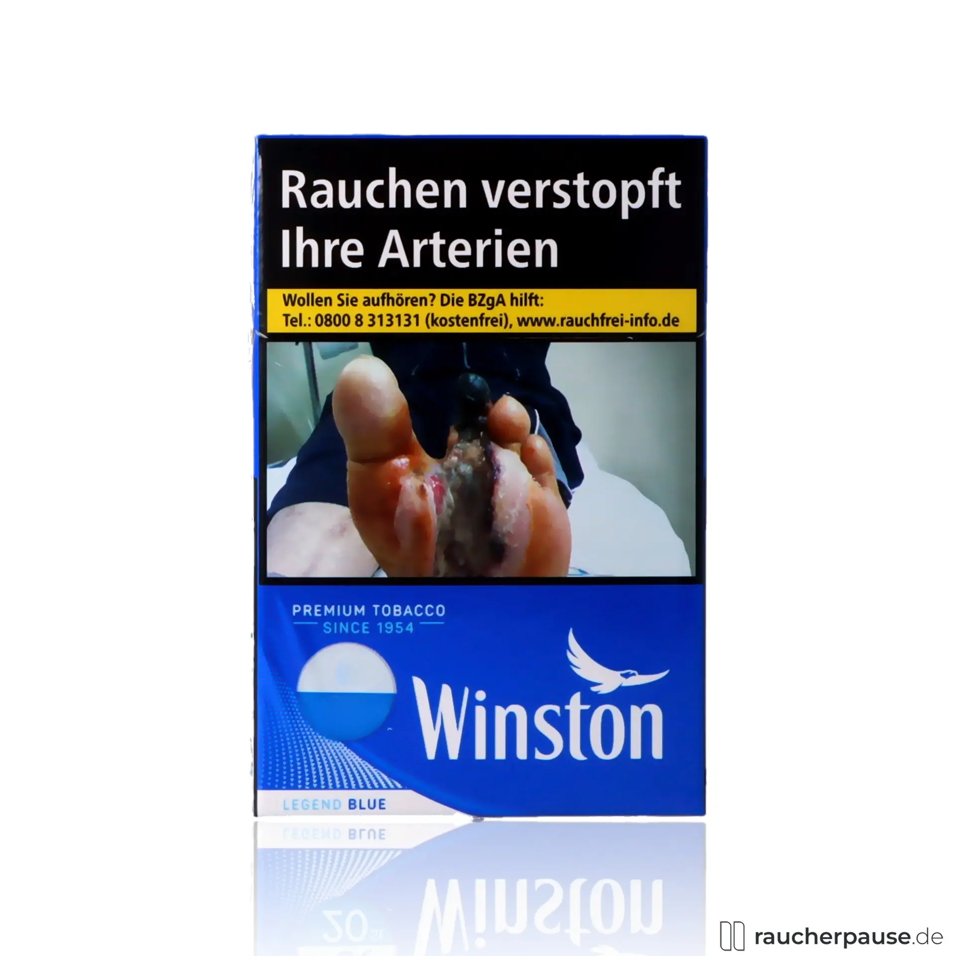Winston Blue Zigaretten | 20 Stk. pro Packung | King Size | American Blend