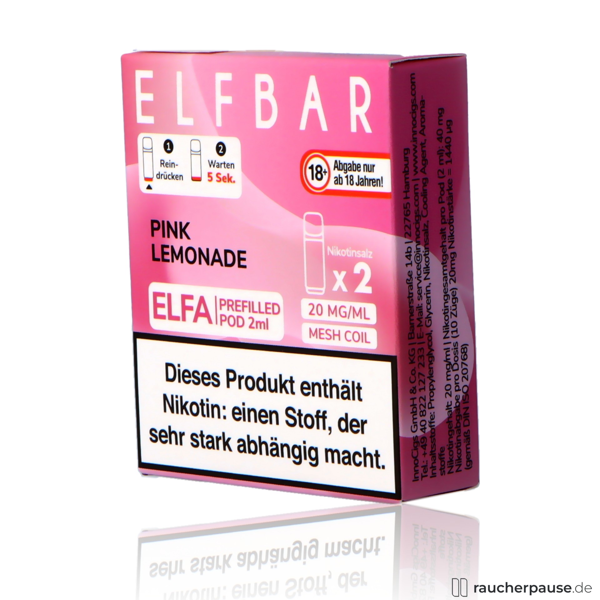 Elf Bar Elfa Prefilled Pods 2er Pack kaufen | ab 6,20 Elf Bar Elfa Prefilled Pods 2er Pack kaufen | ab 6,20