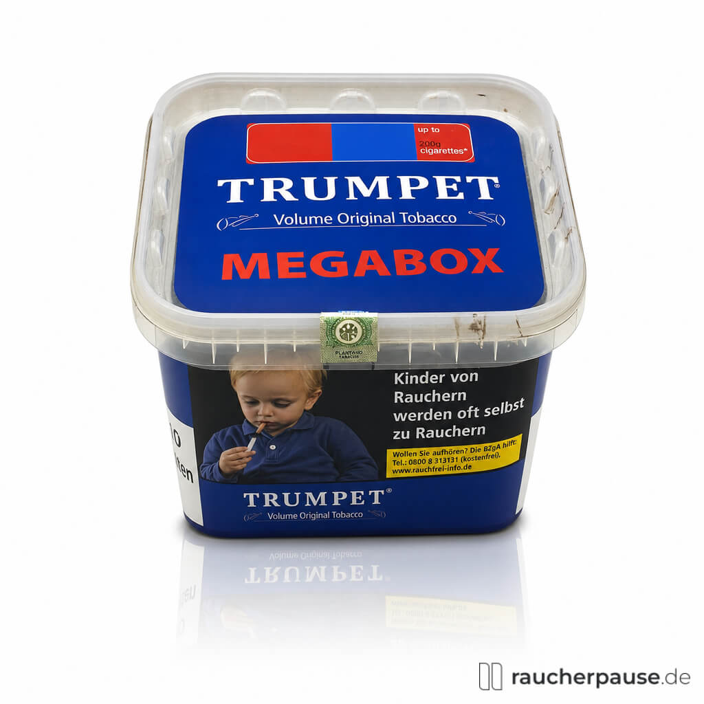 Trumpet Original Volumentabak Mega | 220g Box | Volumentabak