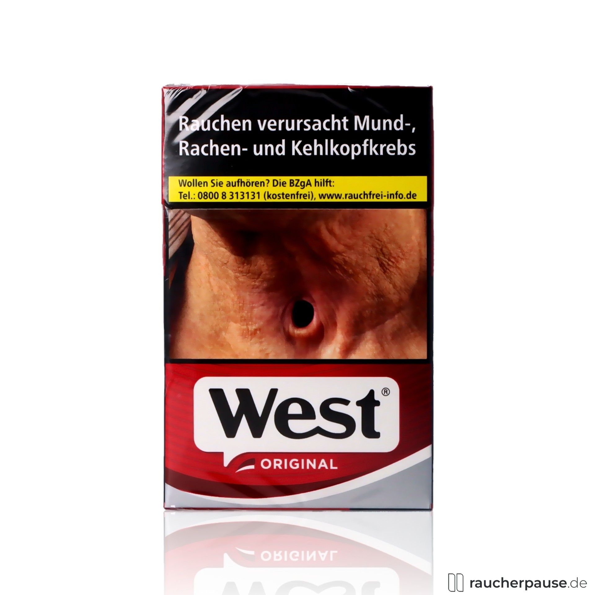 West Red Zigaretten | 20 Stk. pro Packung | Intensiver American Blend Geschmack