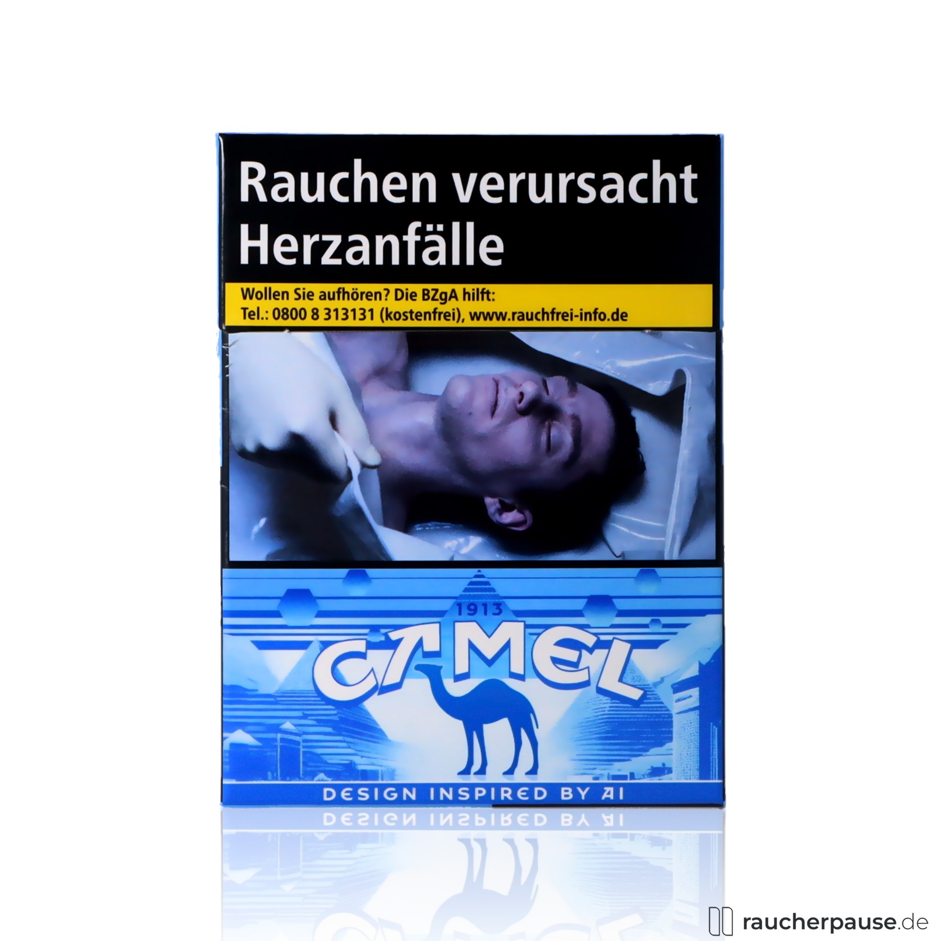 Camel Blue XXL Zigaretten | 25 Stk. pro Packung | King-Size mit würzigem Aroma Camel Blue XXL Zigaretten | 25 Stk. pro Packung | King-Size mit würzigem Aroma