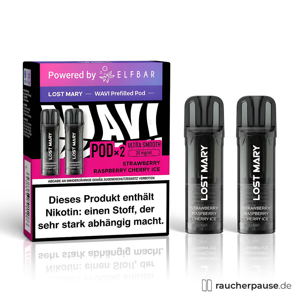 Lost Mary Wavi Pods Strawberry Raspberry | 20 mg/ml Nikotinsalz