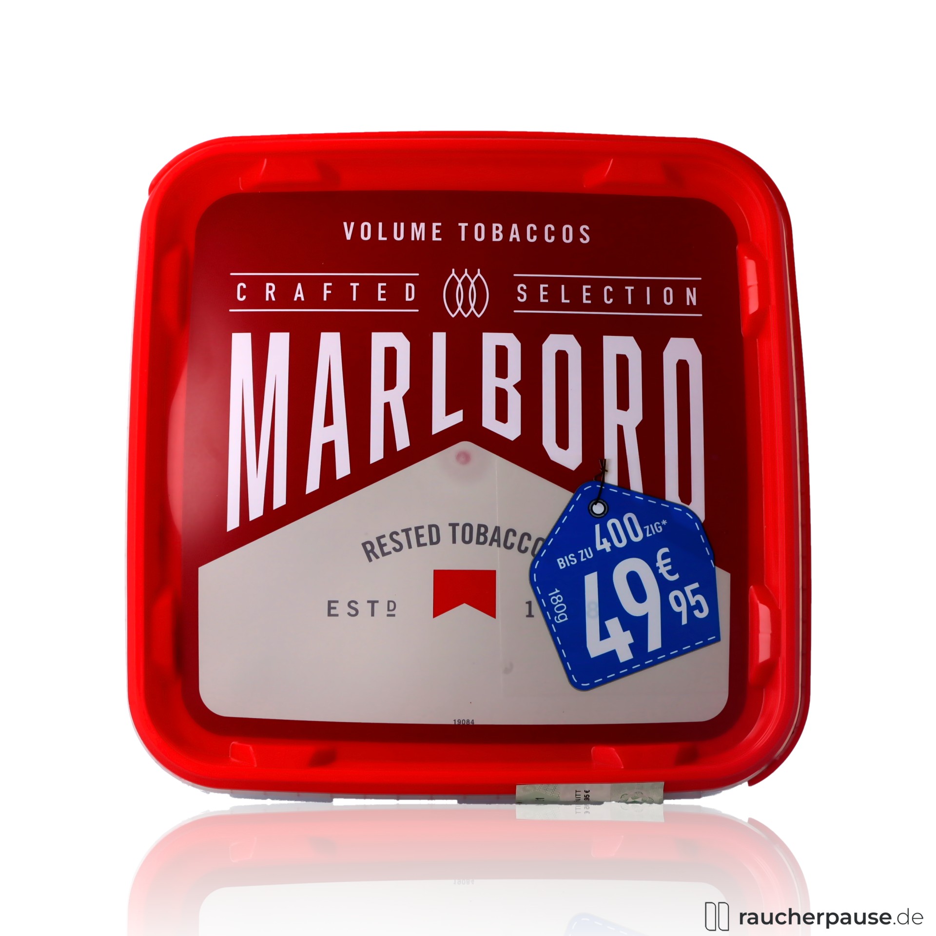 Marlboro Crafted Volumentabak | 180g Eimer | American Blend | Frisch & Würzig