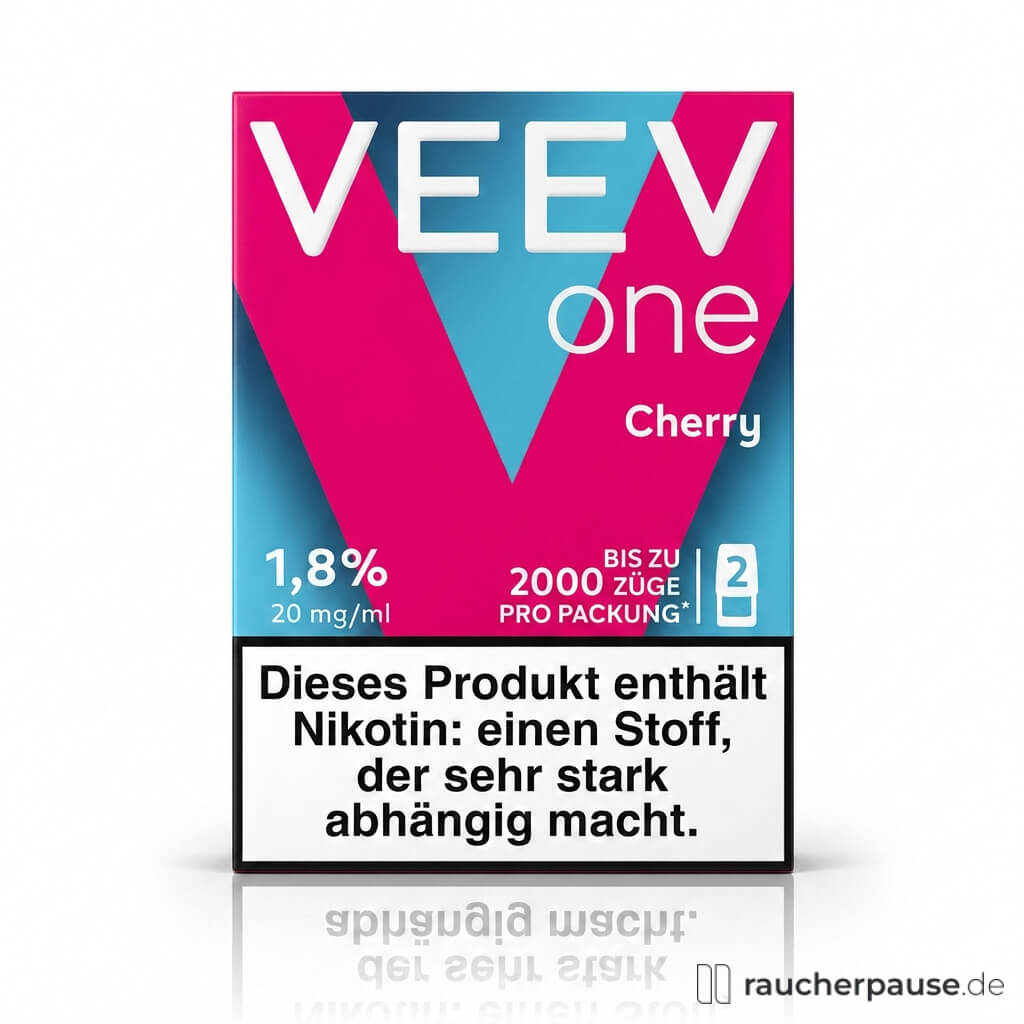 Veev One Cherry Pods | 20mg Nikotin | 1000 Züge