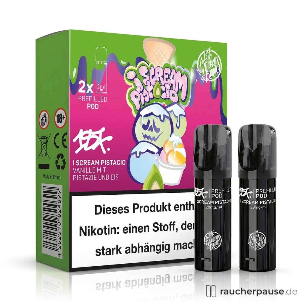 187 Straßenbande Pods | I Scream Pistacio | 20mg/ml Nikotin