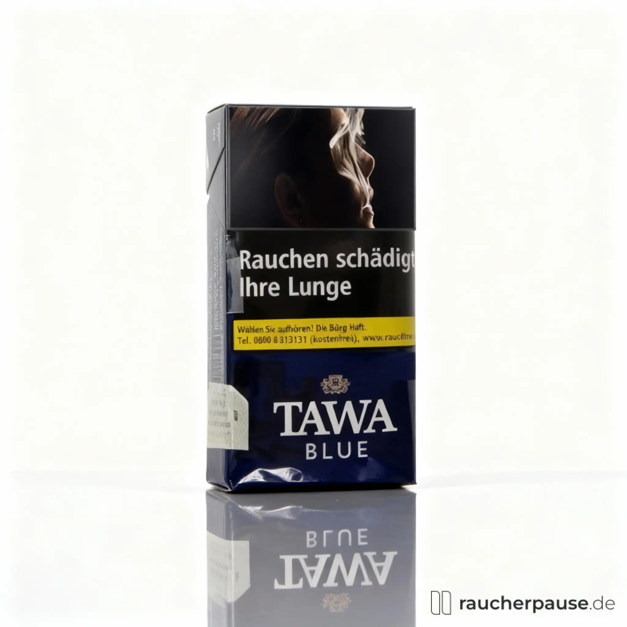 TAWA Blue Drehtabak | 40g Pouch | Intensiver American Blend Feinschnitt | Hochwertiger Geschmack für anspruchsvolle Raucher