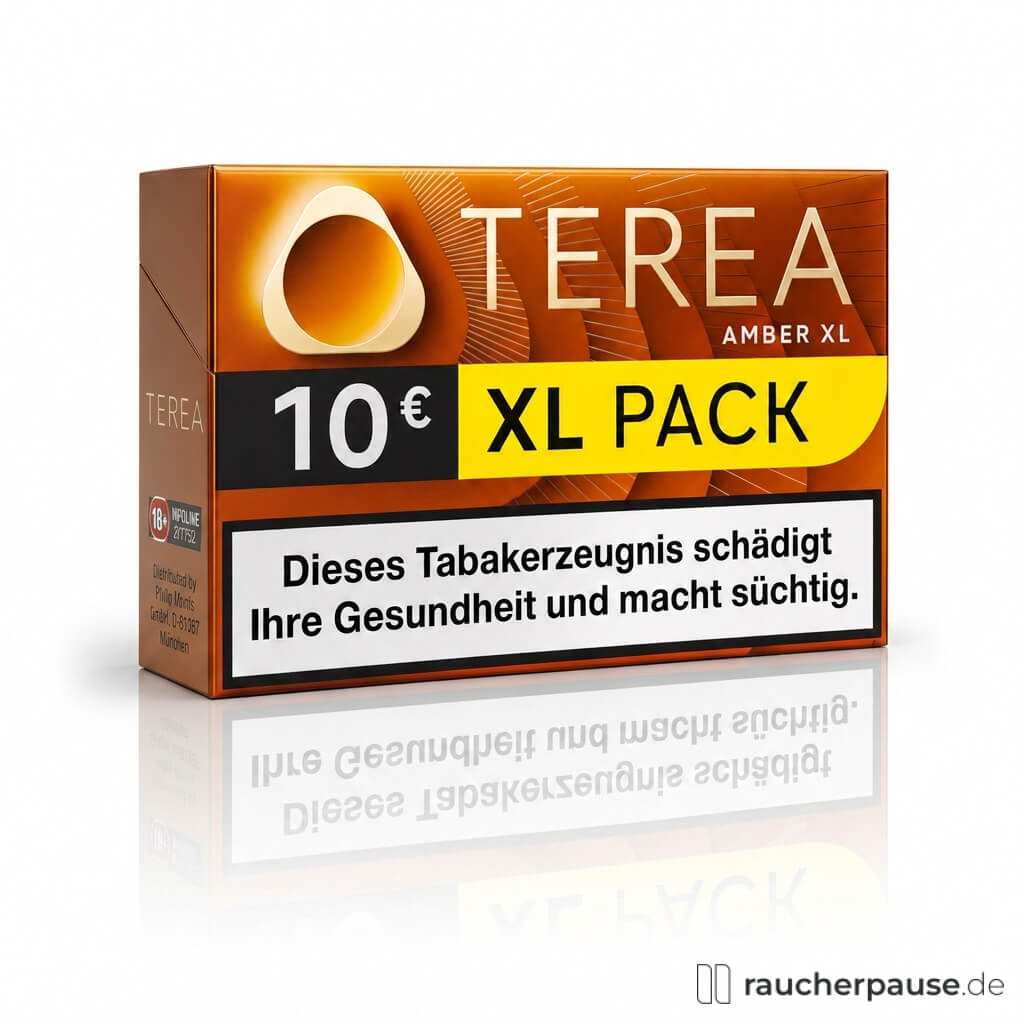 Terea Amber XL Tabaksticks für IQOS Iluma | 26 Stück