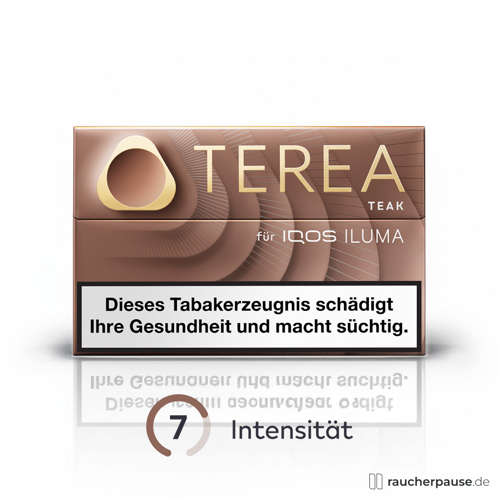 Terea Teak Tabaksticks für IQOS Iluma | 20 Stück | Nussiger Geschmack