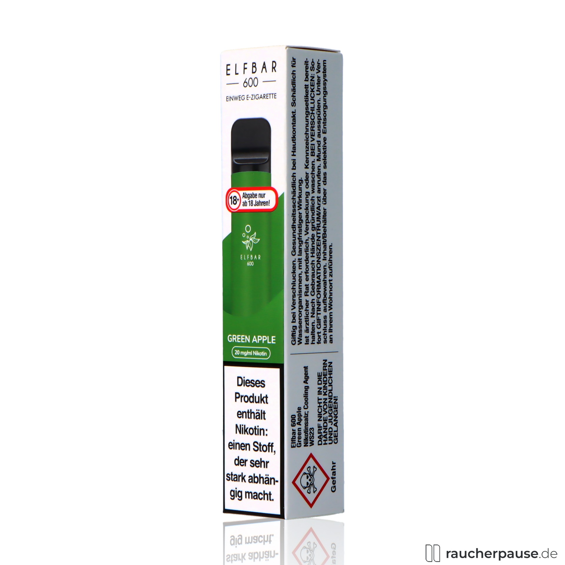 ELFBAR Green Apple E-Shisha 20mg Nikotin kaufen ELFBAR Green Apple E-Shisha 20mg Nikotin kaufen