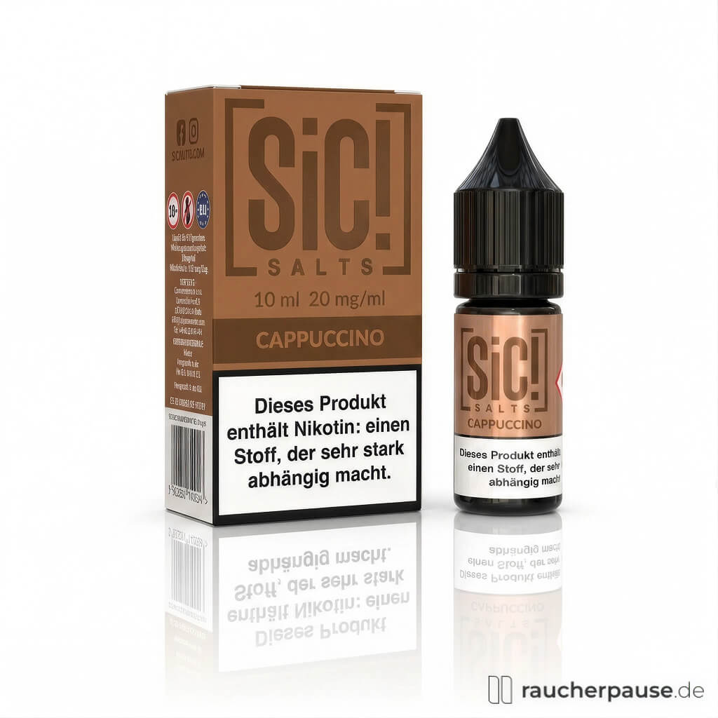 SiC! Salts Cappuccino Liquid | 20 mg/ml Nikotin