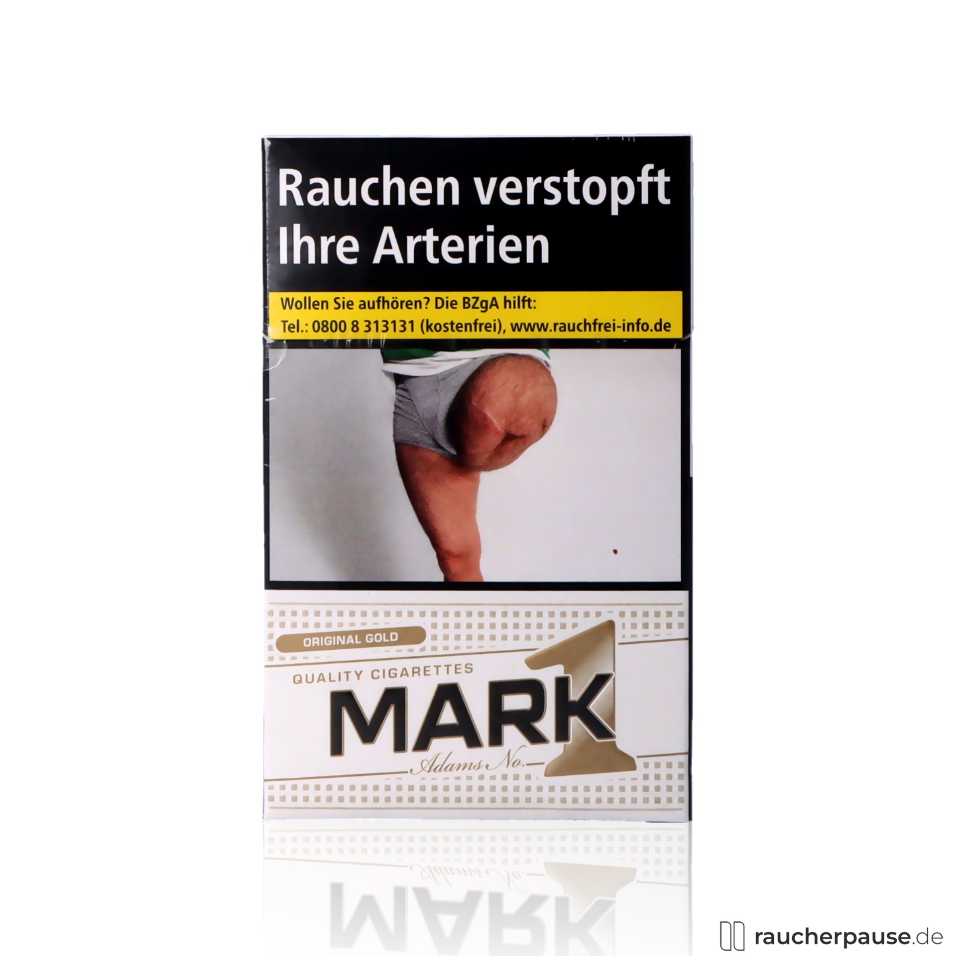 Mark Adams No. 1 Gold Zigaretten | 20 Stk. pro Packung | Milder American Blend