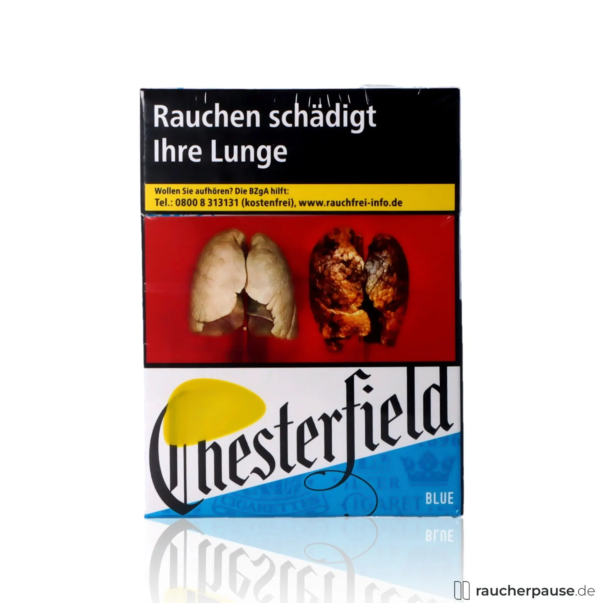 Chesterfield Blue 2XL Zigaretten Stange | 30 Stk. pro Packung | American Blend