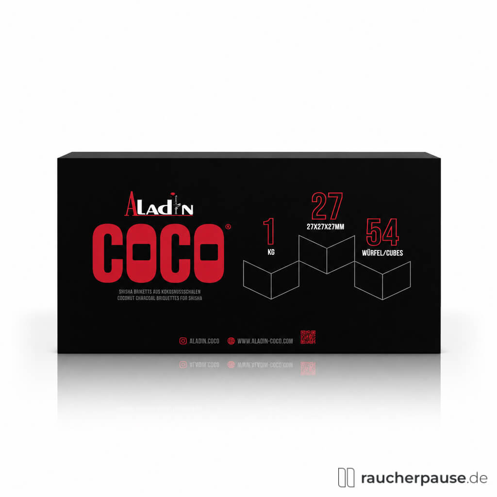 Aladin Coco Naturkohle 27 mm | 1 kg