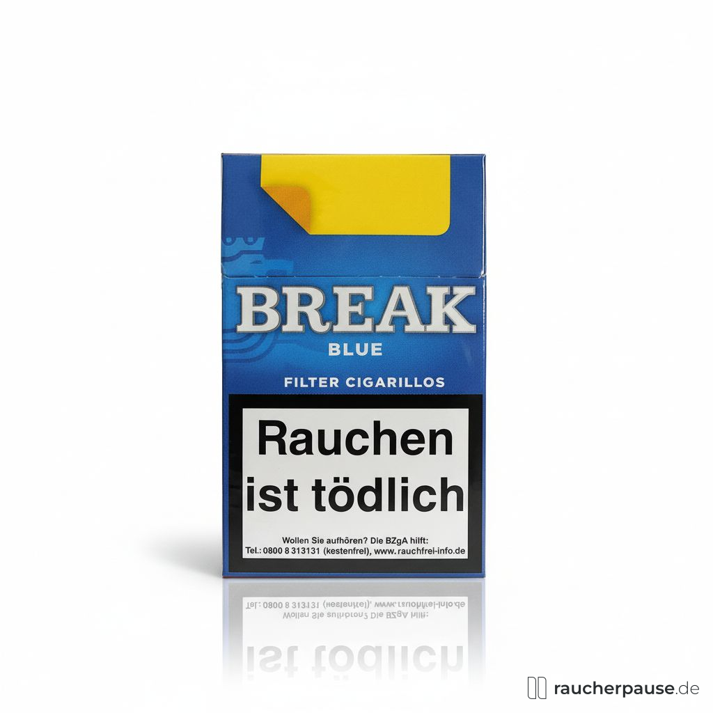 Break Blue Filter Zigarillos | 17er Pack | American Blend | Naturdeckblatt | Mittelstark Break Blue Filter Zigarillos | 17er Pack | American Blend | Naturdeckblatt | Mittelstark