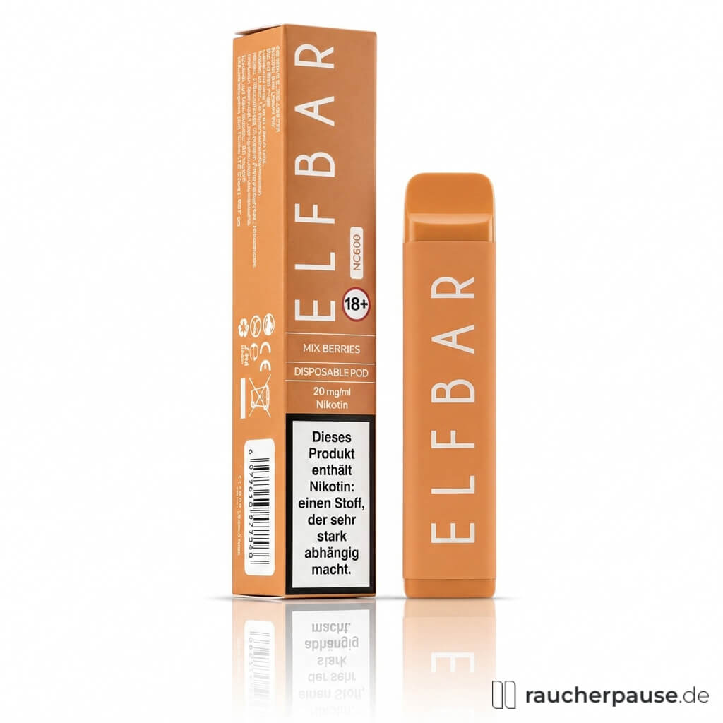ELFBAR NC600 Mix Berries | 20 mg/ml Nikotin | bis zu 600 Züge