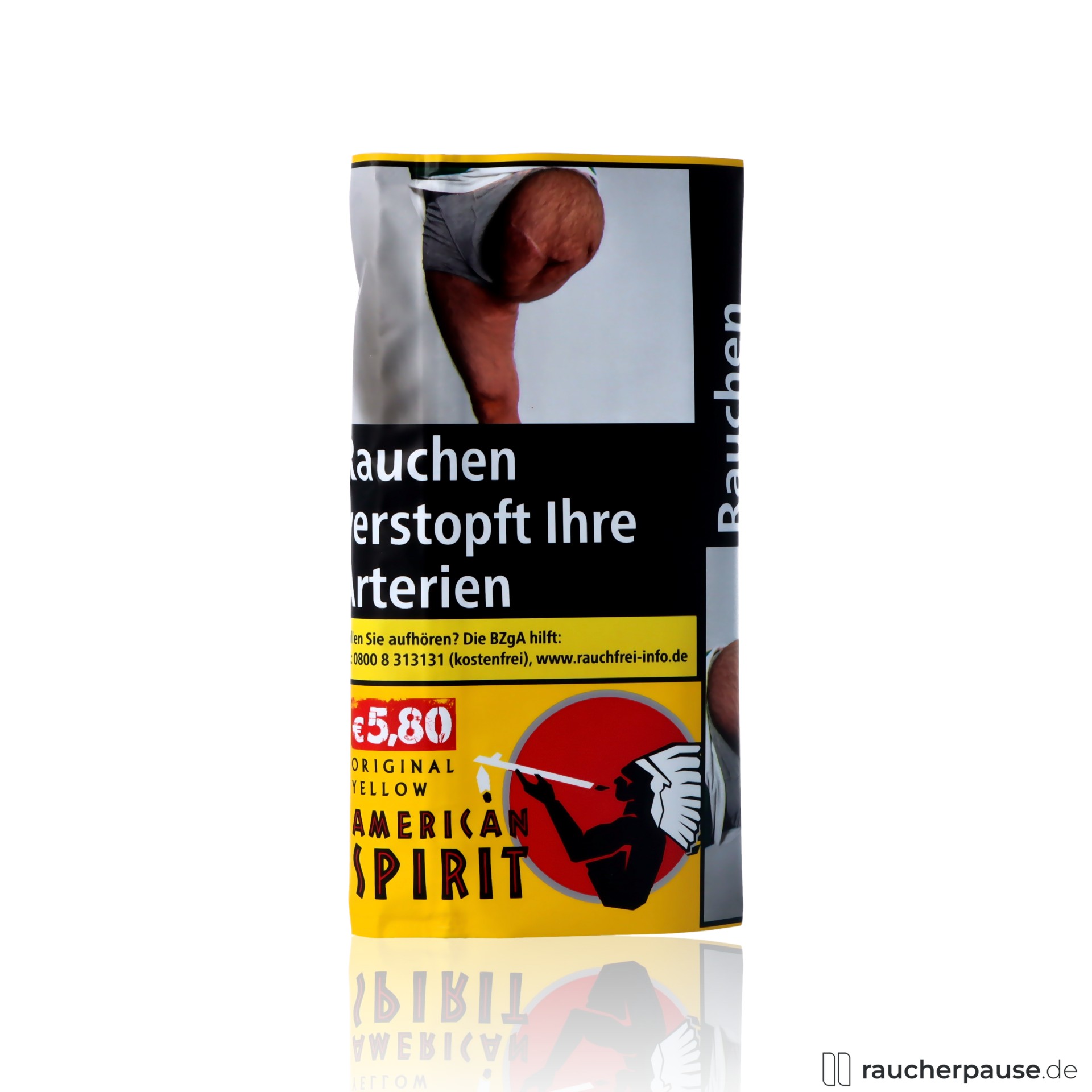 American Spirit Orig. Yellow Tabak | 30g Feinschnitt | Ohne Zusätze