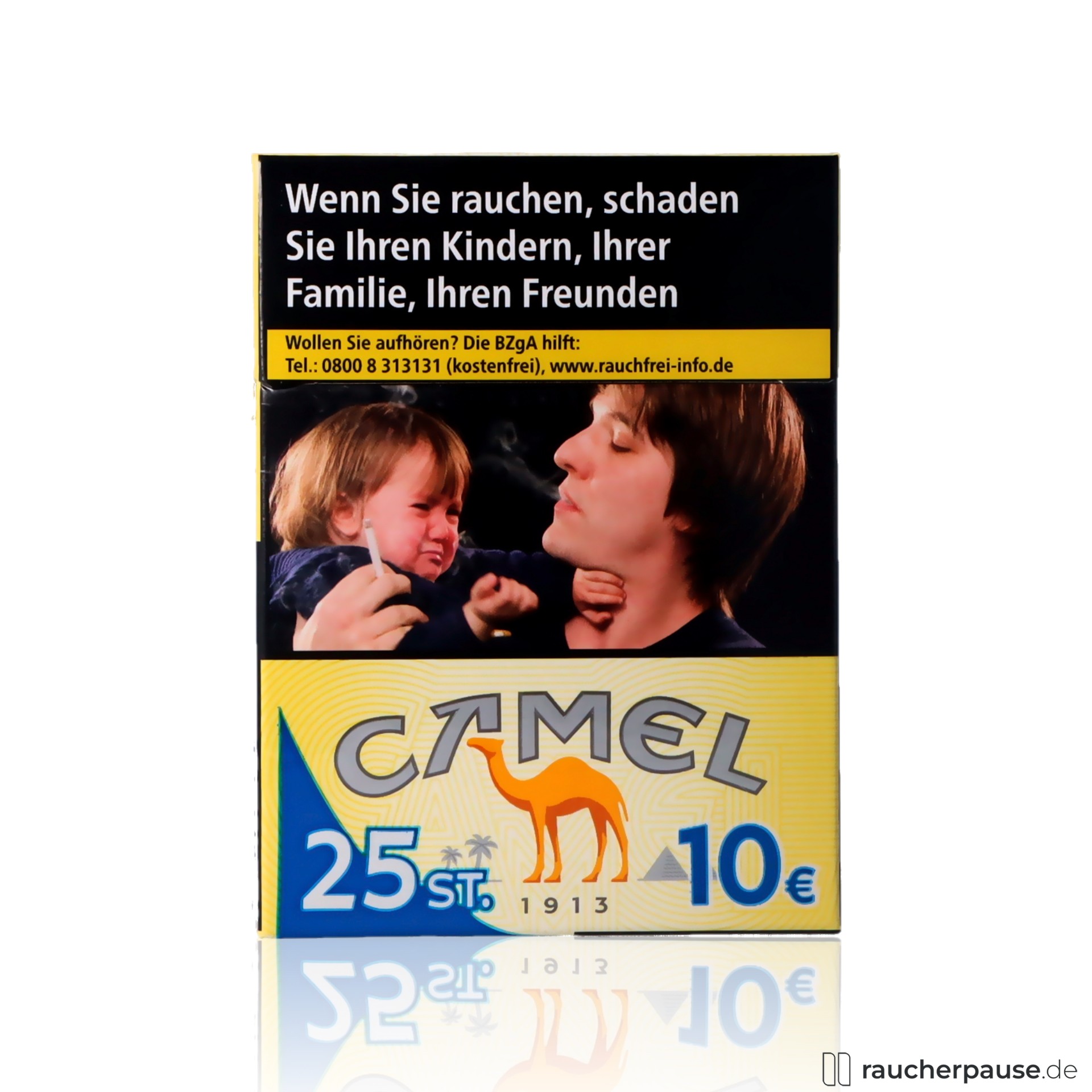 Camel XXL Zigaretten | 25 Stk. pro Packung | Intensiv würziges Aroma