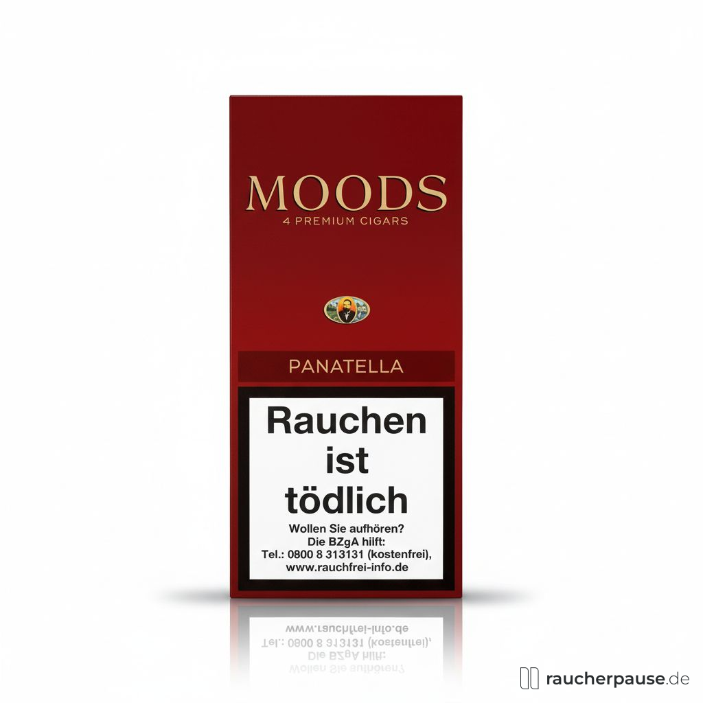 Dannemann Moods Tubos Zigarillos | 4er Pack | Senorita | Fruchtig, Holzig, Vanille