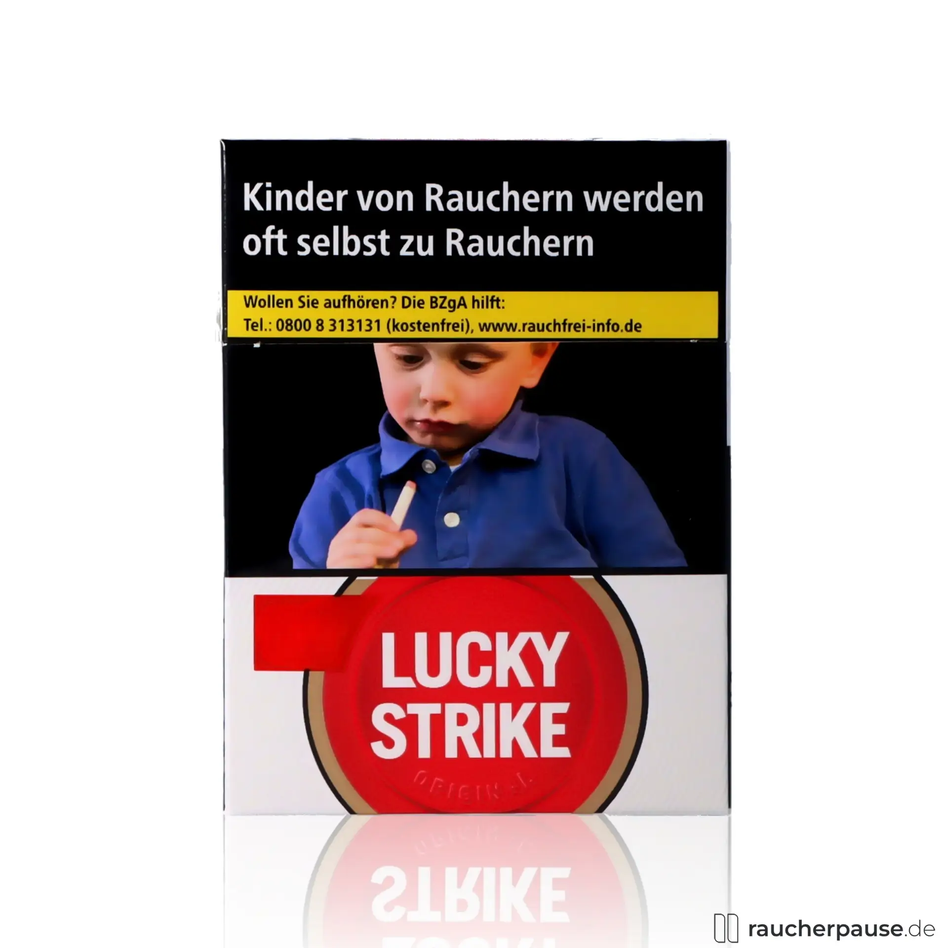 Lucky Strike Red Giga Zigaretten | 22 Stk. pro Packung | Kräftiger American Blend Geschmack