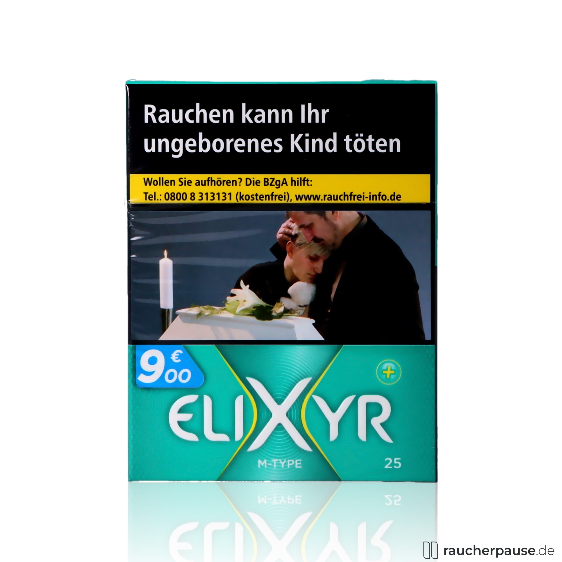 Elixyr Plus M-Type Zigaretten | 25 Stk. pro Packung | Flow Filter für intensives Raucherlebnis