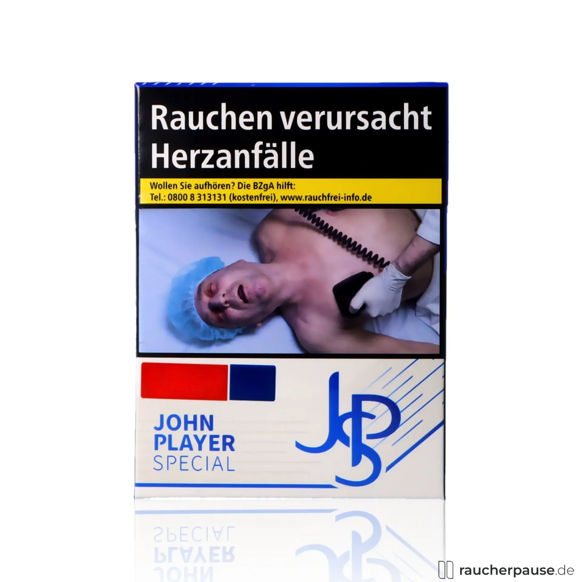 JPS Blue XXL Zigaretten | 20 Stk. pro Packung | Milder American Blend Geschmack