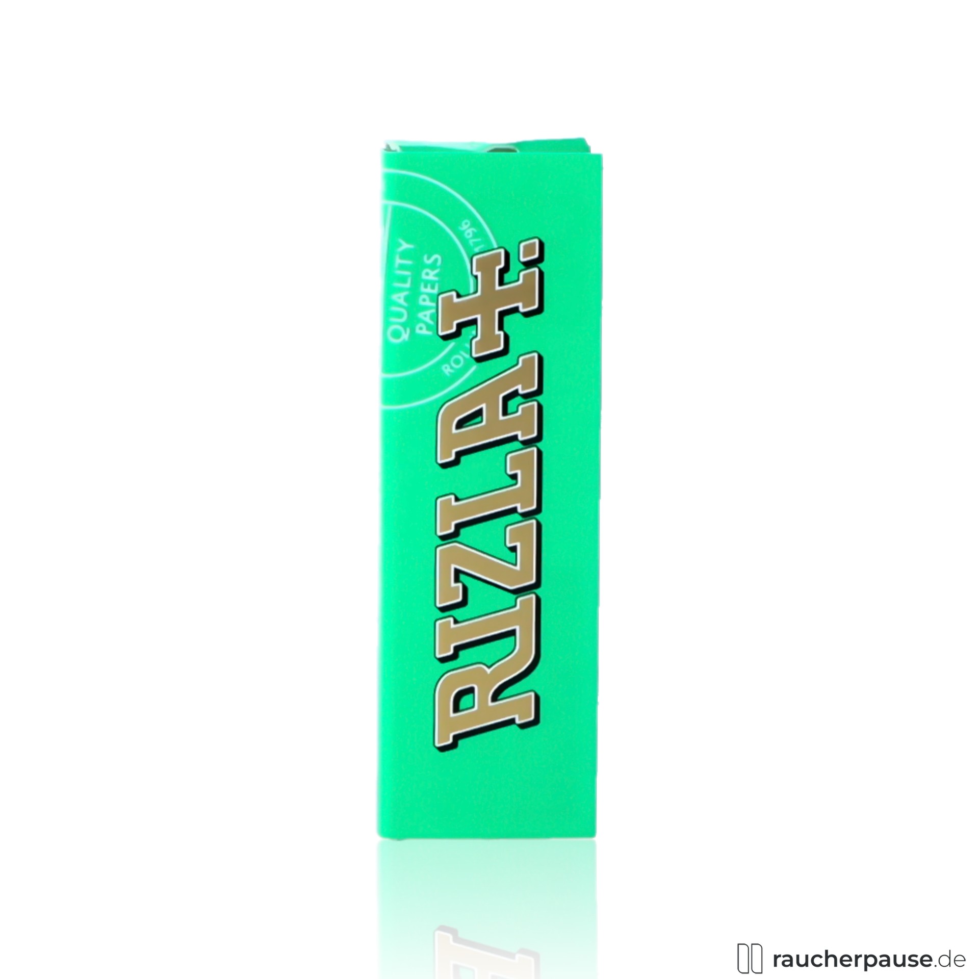 Rizla Green Zigarettenpapier | 50 Blättchen | Mittlere Stärke | FSC-zertifiziert