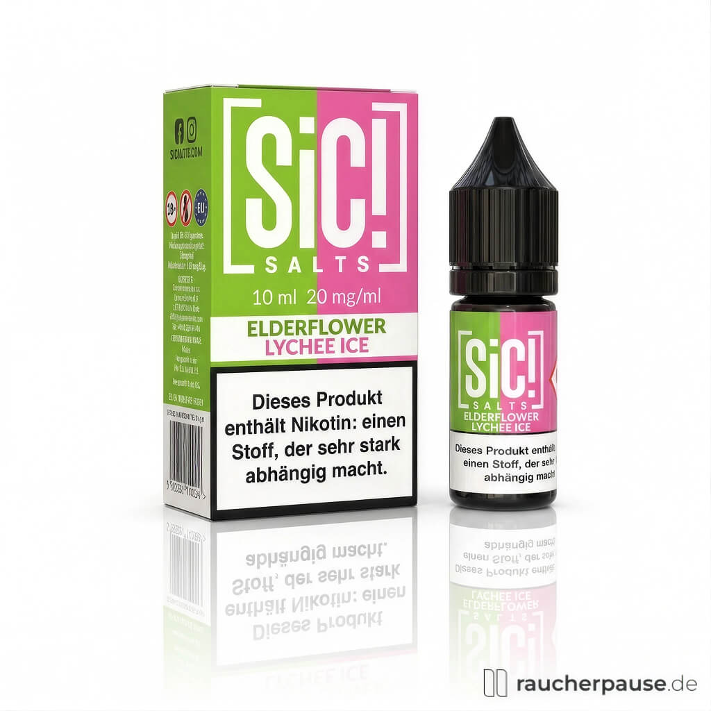 SiC! Salts Elderflower Lychee Ice Liquid | 20 mg/ml Nikotin