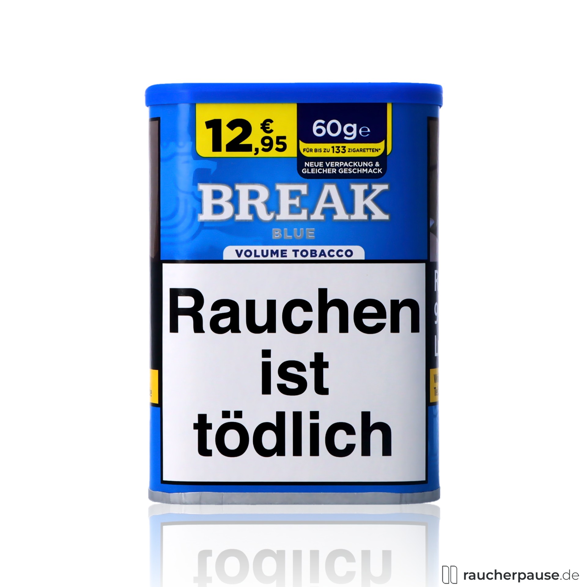 Break Blau Volumentabak | 60g Dose | American Blend | Extra ergiebig