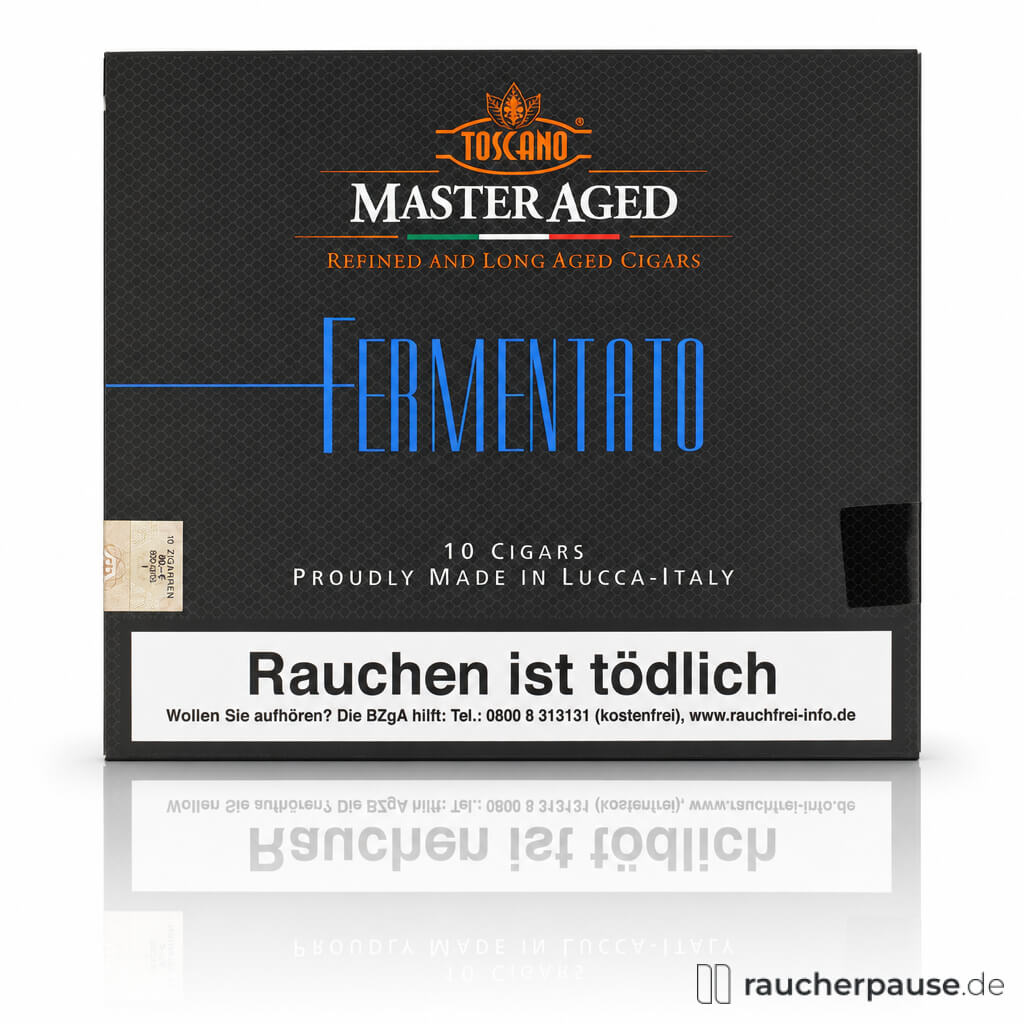Toscano Master Aged Fermentato Zigarren in schwarzer 10er-Packung
