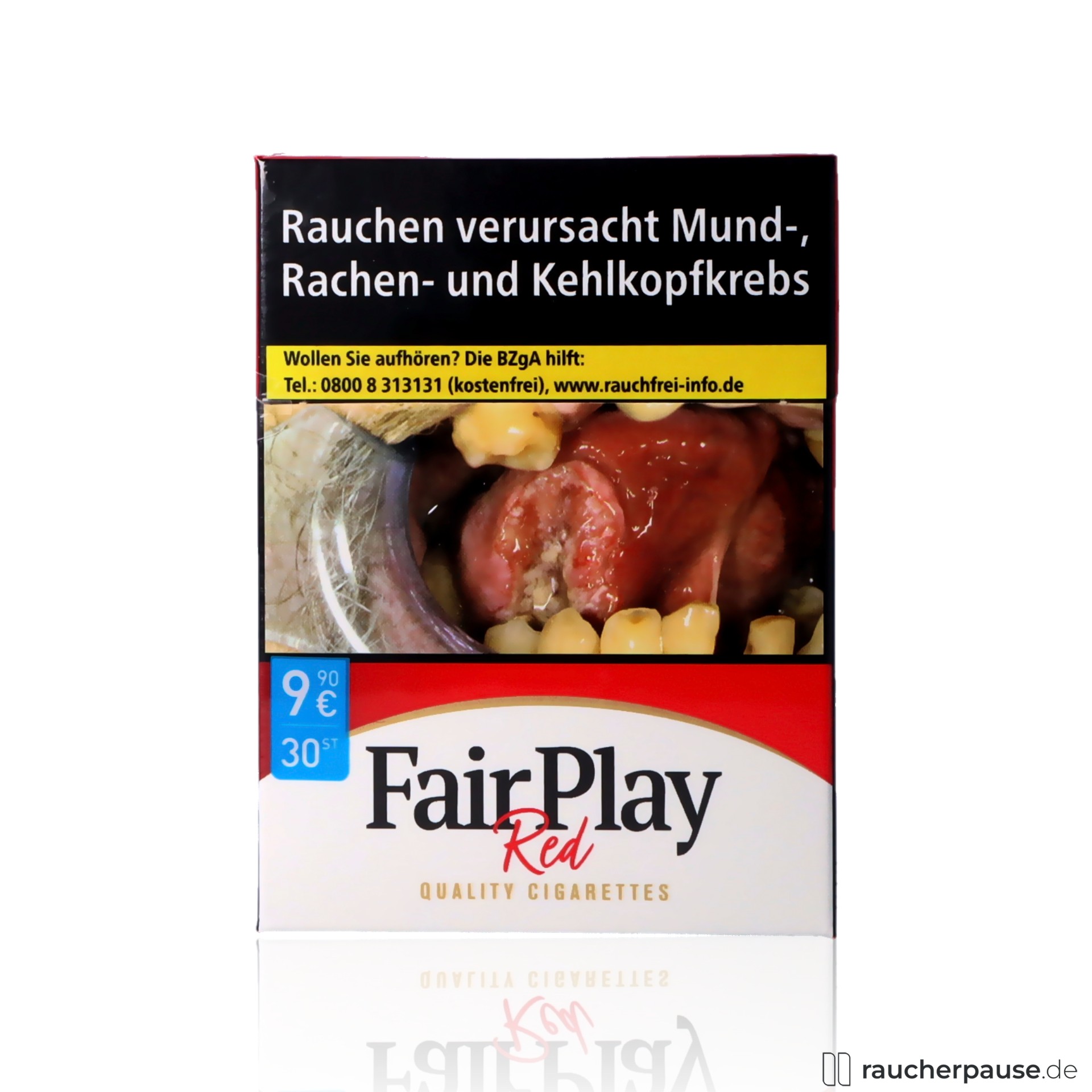 Fair Play Red Giga Zigaretten | 30 Stk. pro Packung | King Size Format