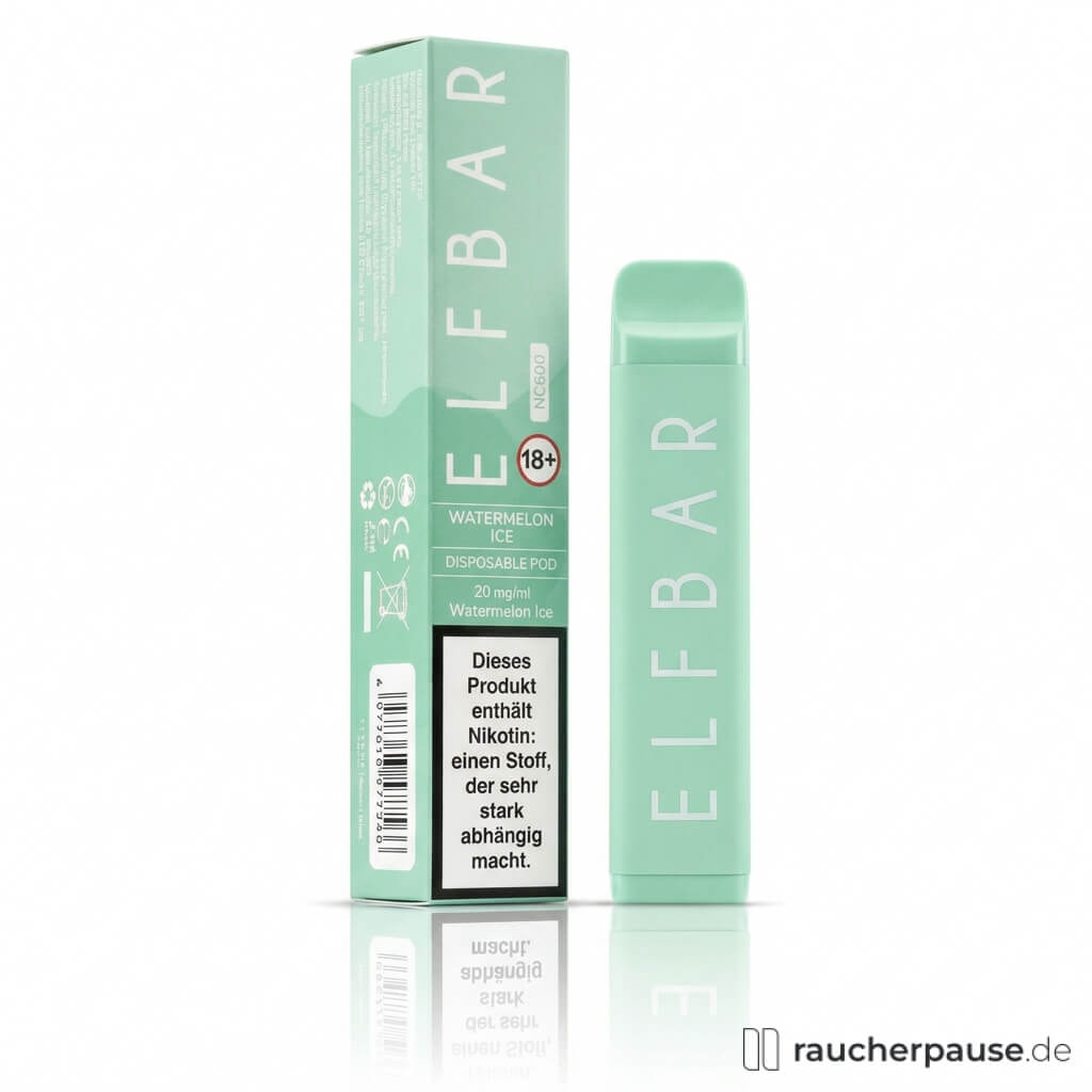 ELFBAR NC600 Elfergy Watermelon | 20 mg/ml Nikotin | bis zu 600 Züge