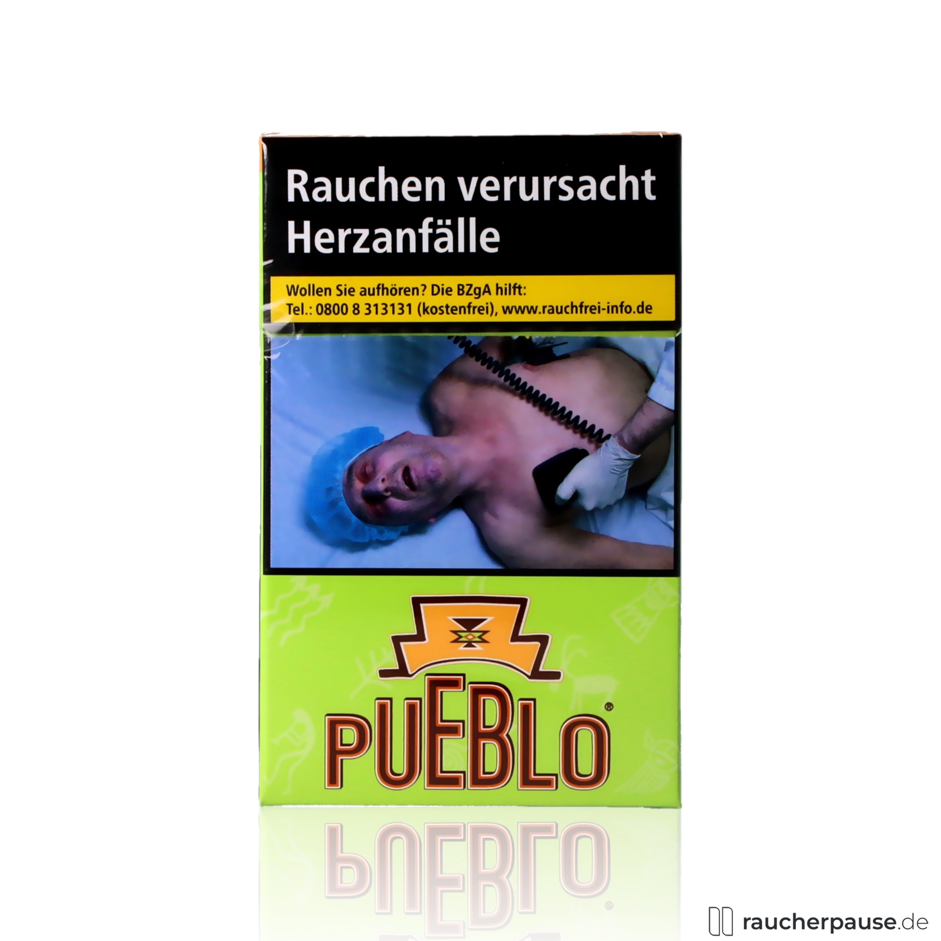 Pueblo Green Zigaretten | 20 Stk. pro Packung | Ohne Zusätze Pueblo Green Zigaretten | 20 Stk. pro Packung | Ohne Zusätze