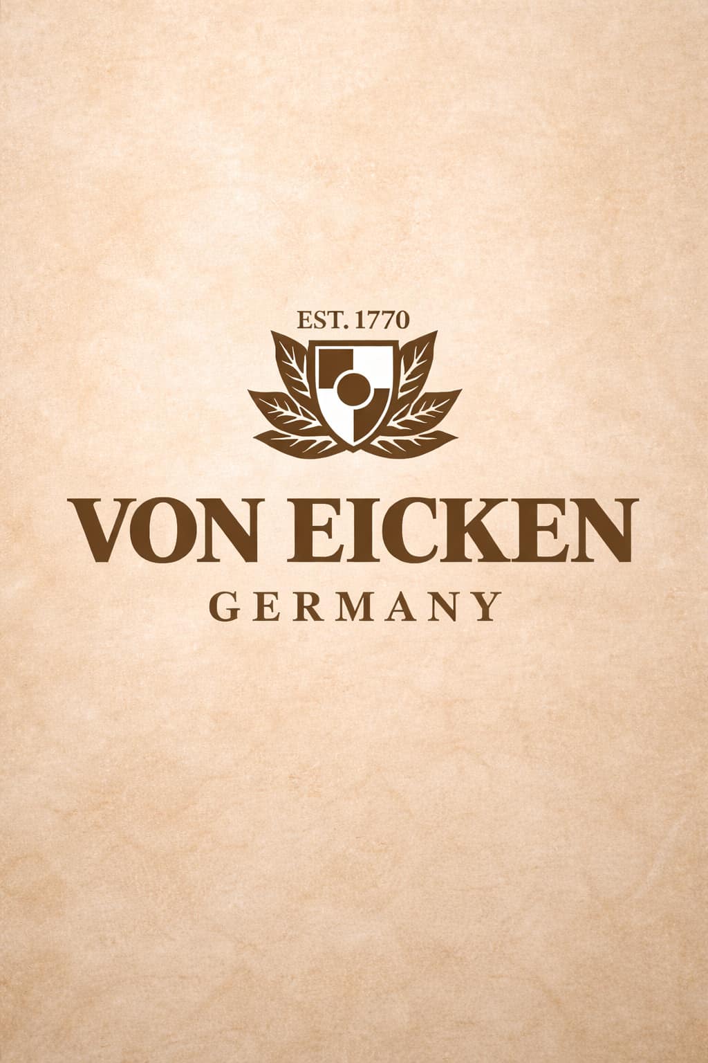 Allure Zigaretten Hersteller: Von Eicken Tabak Logo – Germany seit 1770