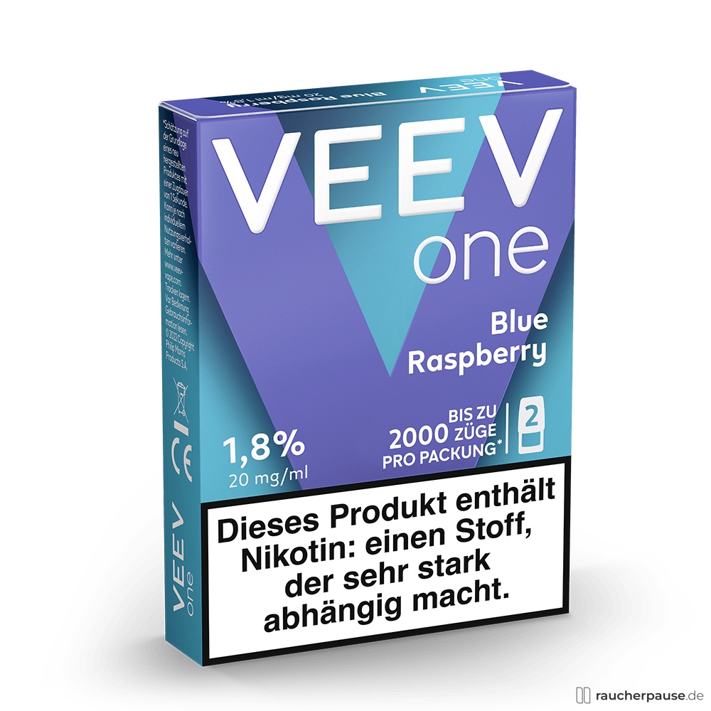 VEEV One Pods Blue Raspberry kaufen 2er Pack Himbeergenuss VEEV One Pods Blue Raspberry kaufen 2er Pack Himbeergenuss