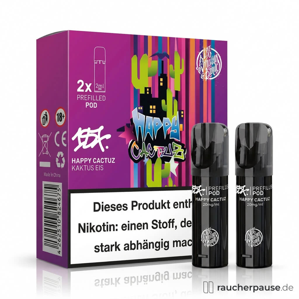 187 Straßenbande Pods | Happy Cactuz | 20mg/ml Nikotin