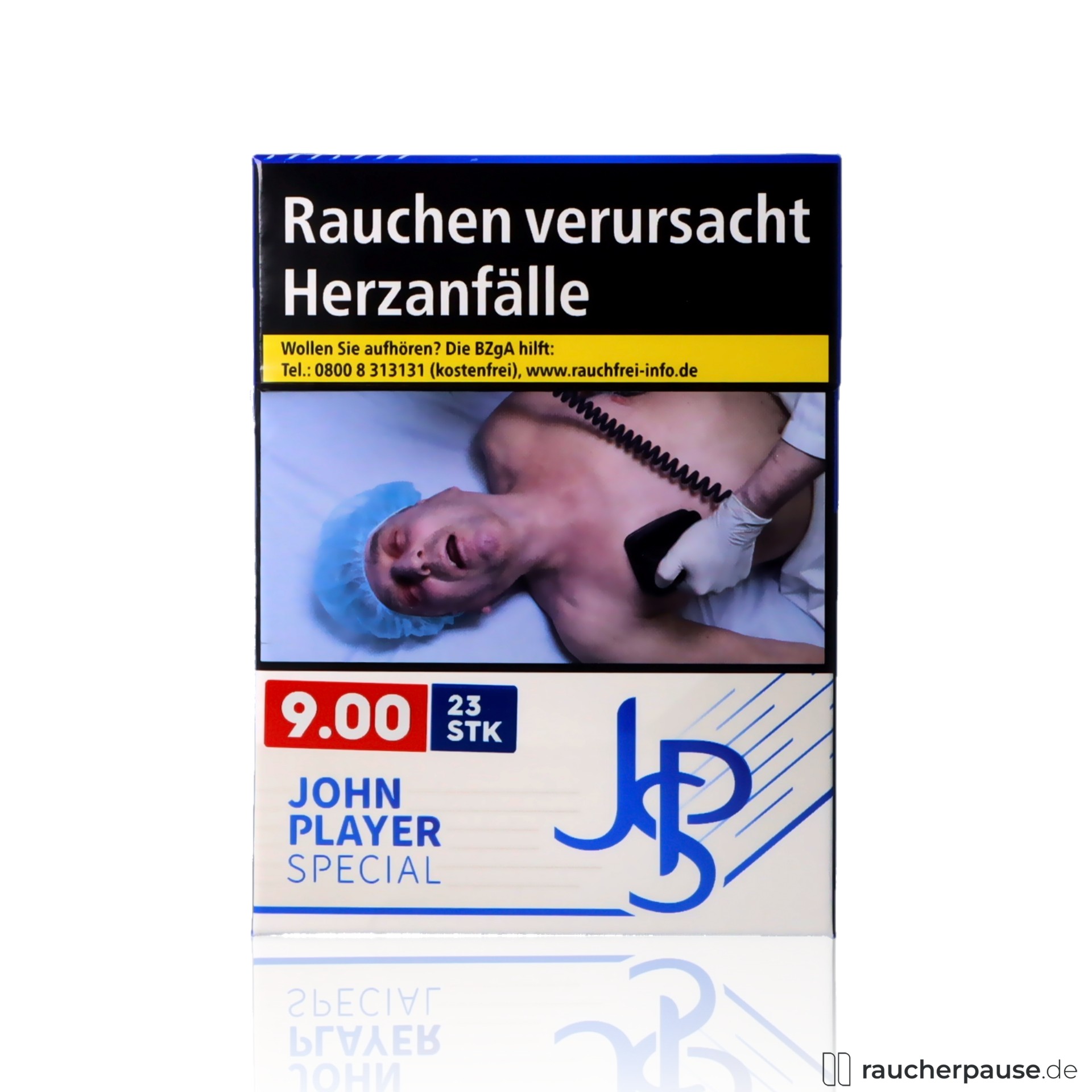 JPS Blue XXL Zigaretten | 23 Stk. pro Packung | Milder American Blend Geschmack
