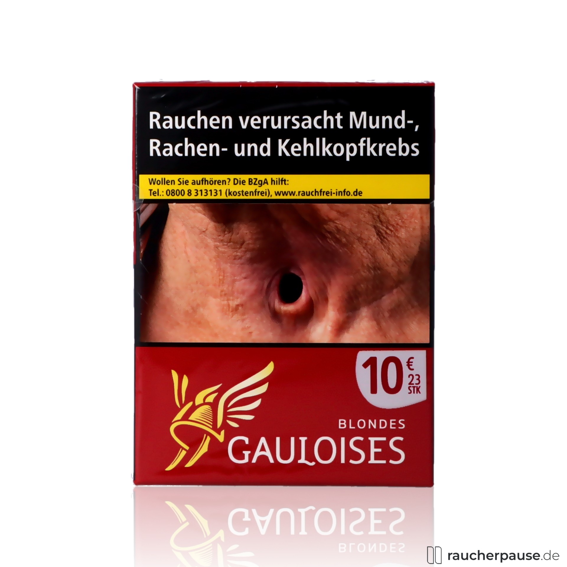 Gauloises Blondes Rot XXXL Zigaretten | 23 Stk. pro Packung | King Size | Fein-würzig