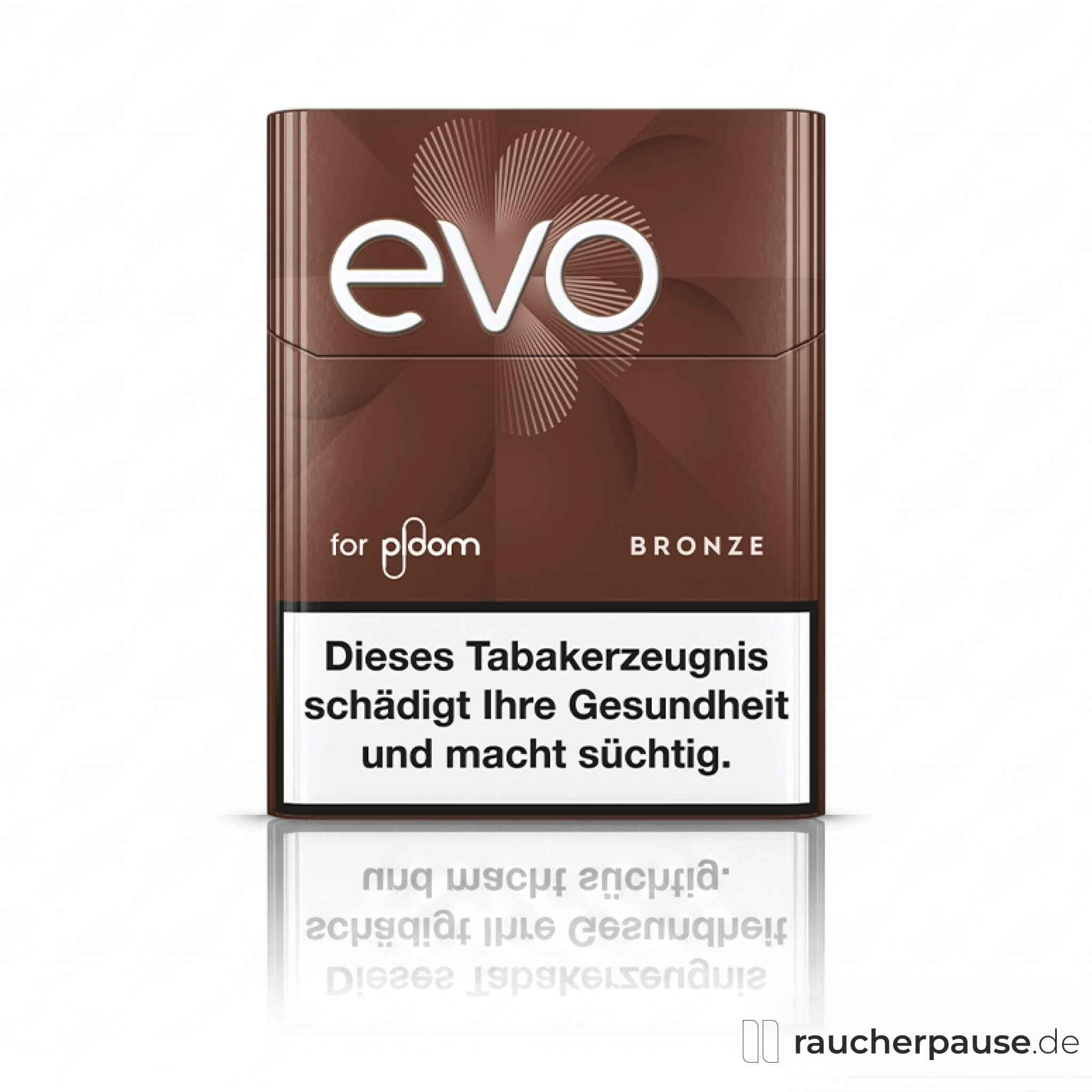 EVO Tabaksticks Bronze | Für Ploom Tabakerhitzer | 20 Stk |Kraftvoller Geschmack