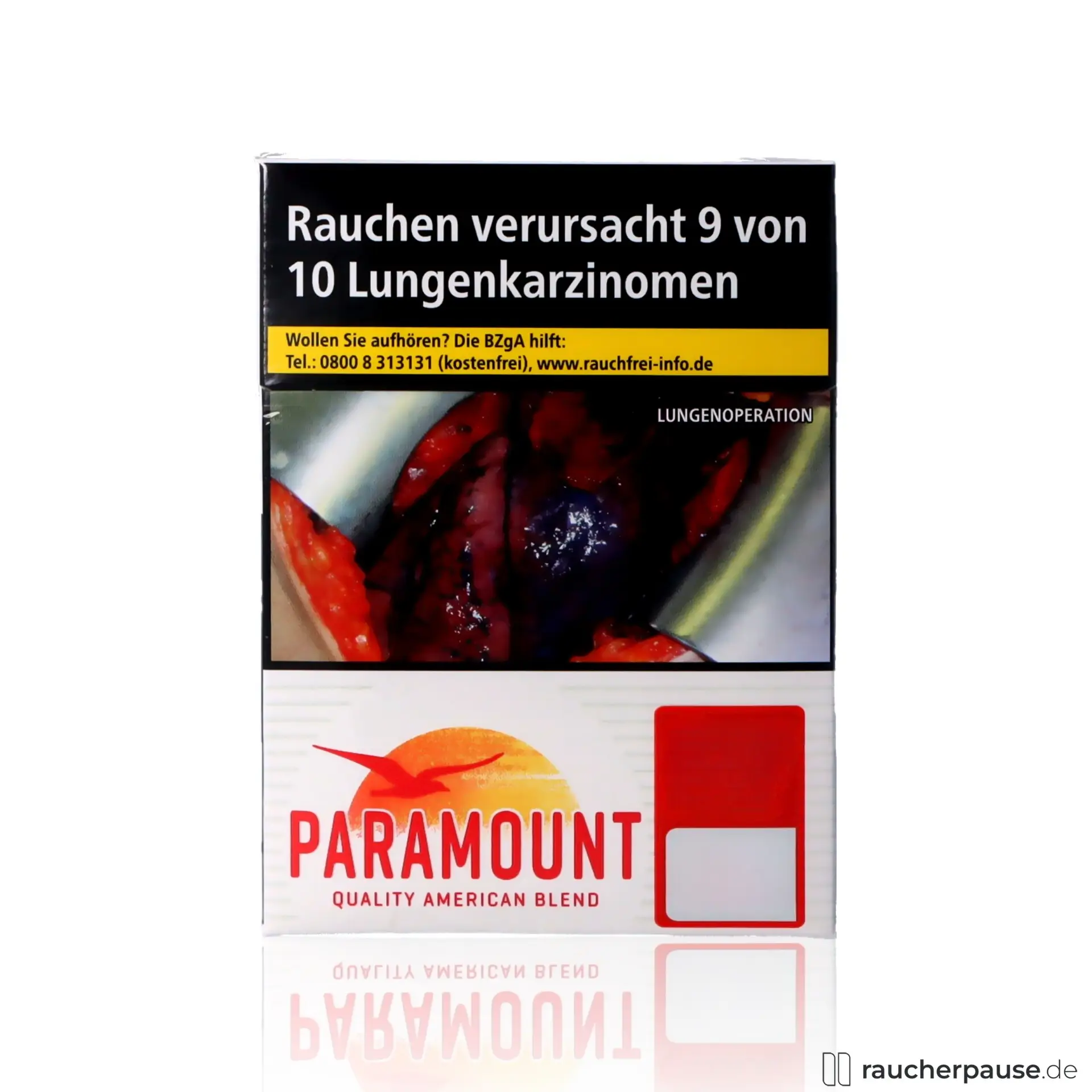 Paramount Red Zigaretten | 28 Stk. pro Packung | American Blend, kräftig-würzig