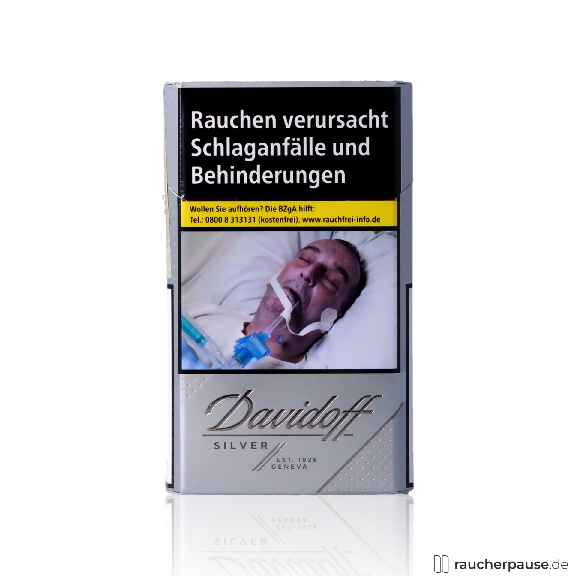 Davidoff Silver Zigaretten | 20 Stk. pro Packung | Mild-würziges Aroma