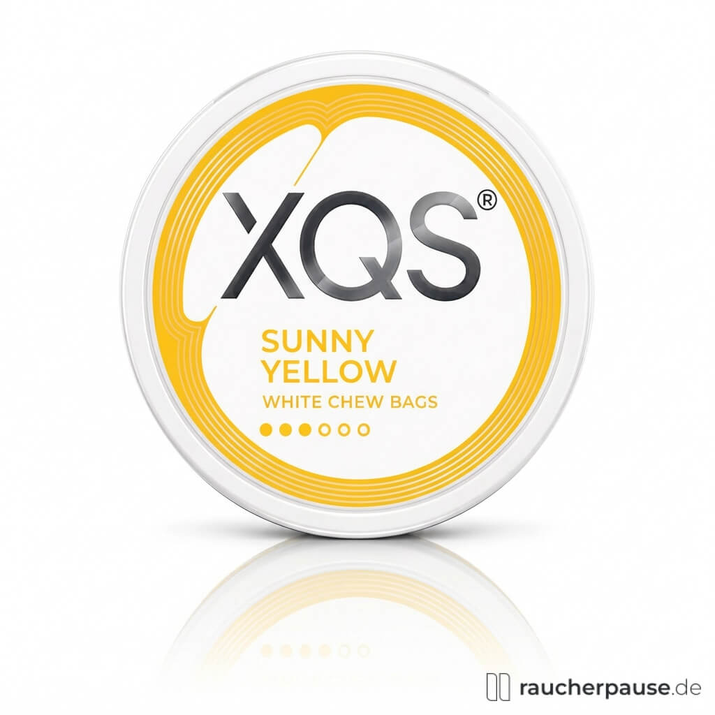 XQS Sunny Yellow 3 White Chew Bags | Ananas | 8 mg Nikotin | 20 Beutel
