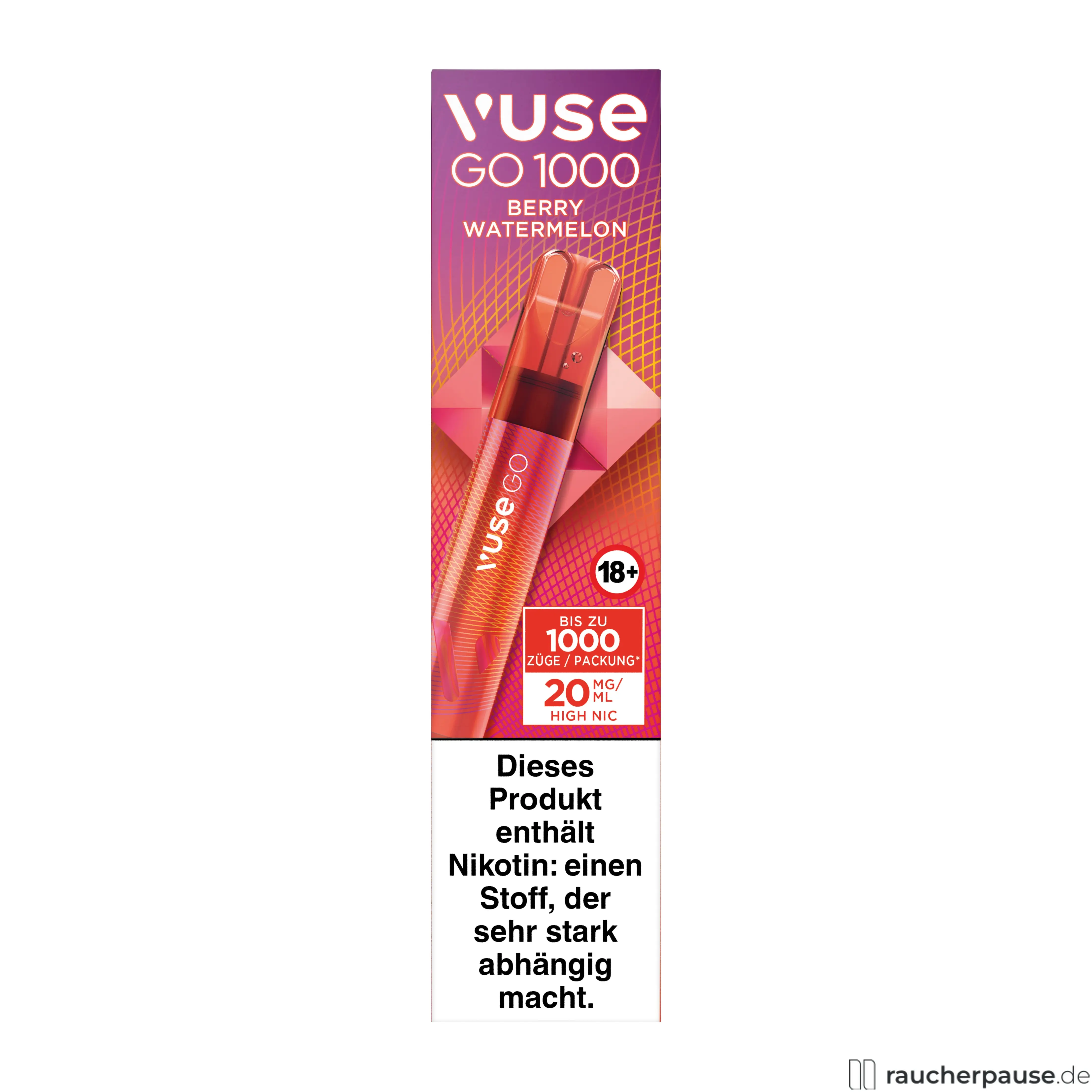 Vuse GO 1000 Berry Watermelon 20mg online kaufen Vuse GO 1000 Berry Watermelon 20mg online kaufen