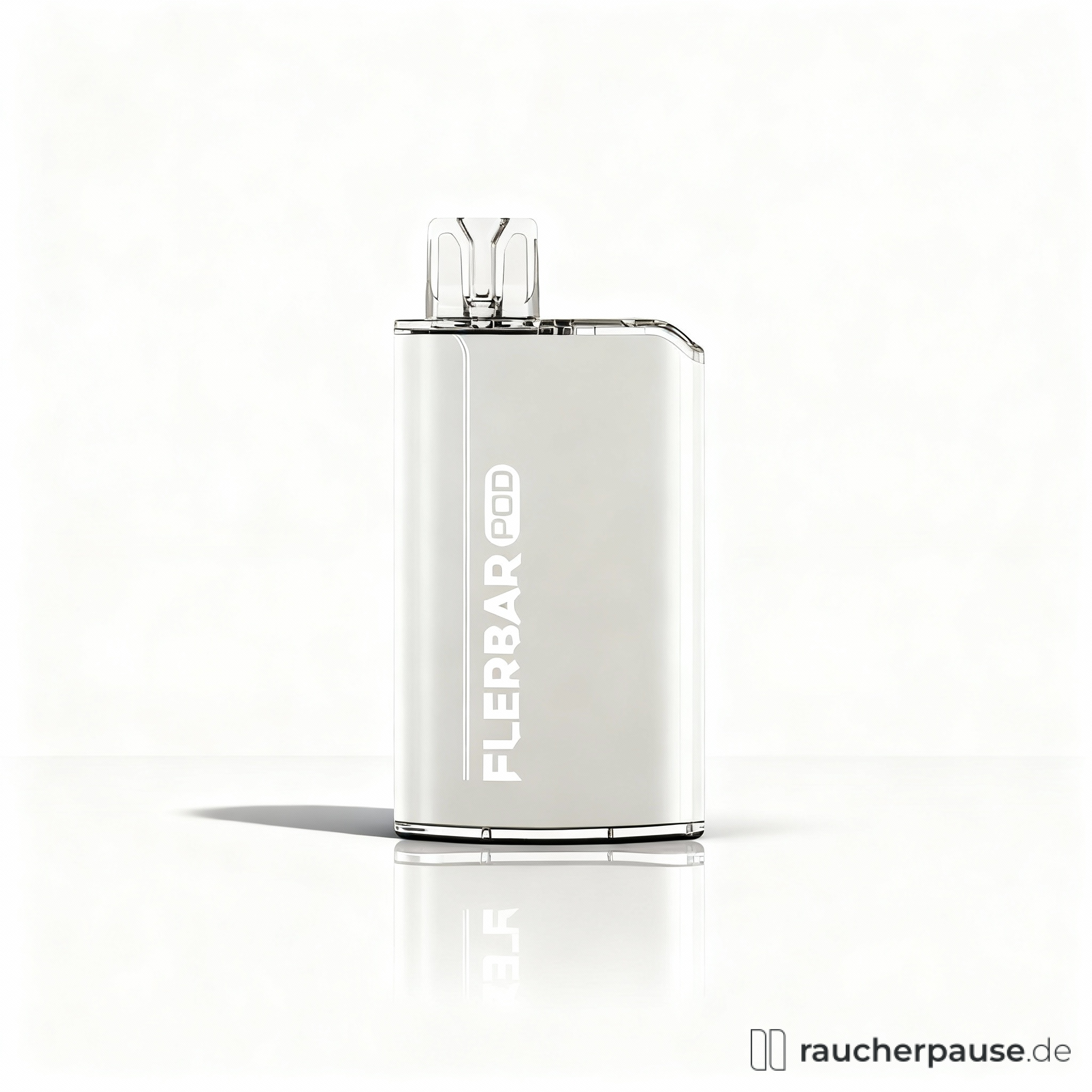 Flerbar Pod Akkuträger Grau/Silber | 500 mAh USB-C | Magnetisches Stecksystem & Kindersicherung