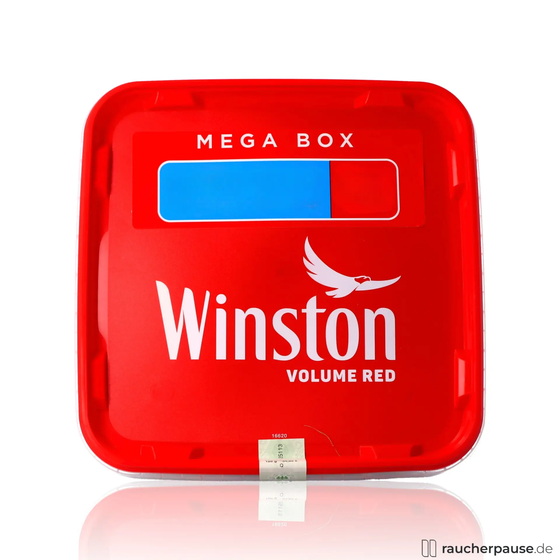Winston Volume Red Mega Box | 115g Volumentabak | Würziges Aroma | American Blend