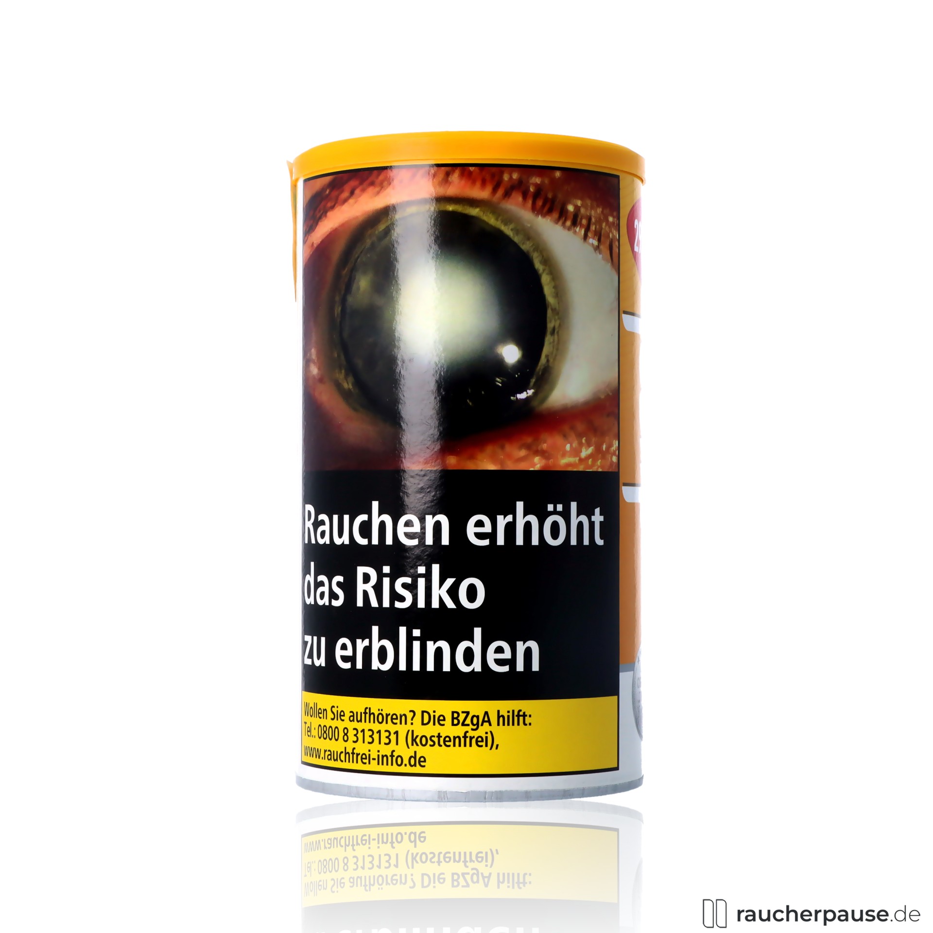 ducal gold tabak dose feinschnitt american blend mildes aroma , packshot hinterseite