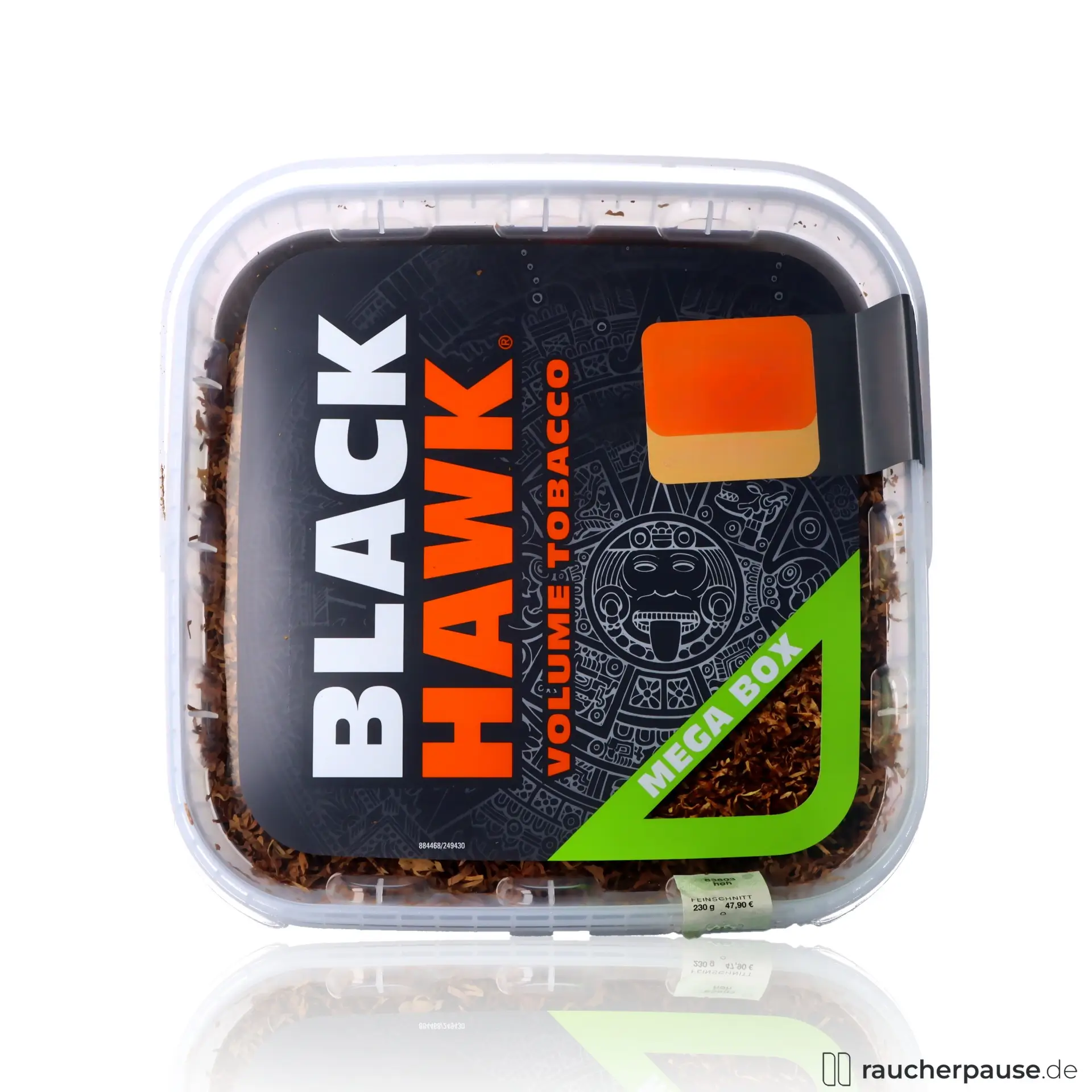 Black Hawk Volumentabak | 230g Mega Box | American Blend | Würzig & Stark