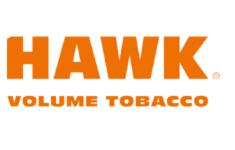 Back Hawk Logo orange