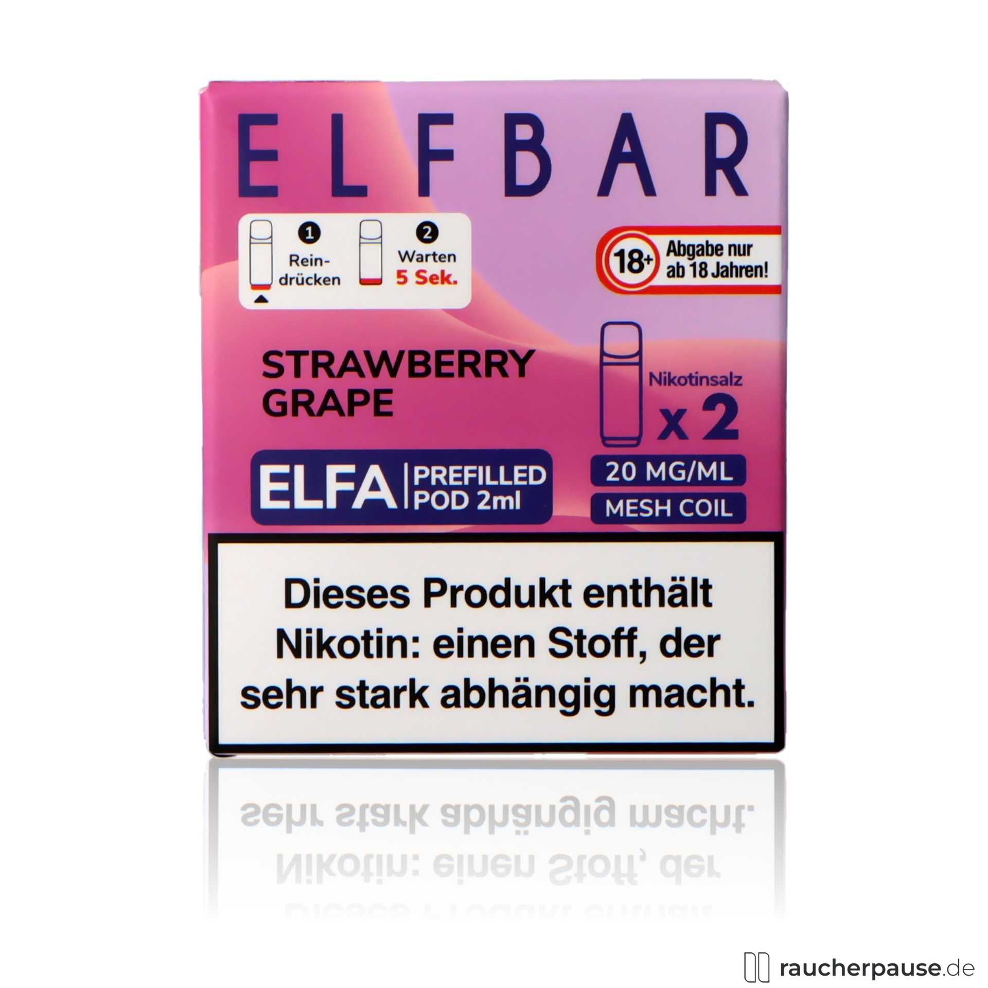ELFBAR ELFA Menthol Pods 20mg | Frische Minze & Menthol ELFBAR ELFA Menthol Pods 20mg | Frische Minze & Menthol