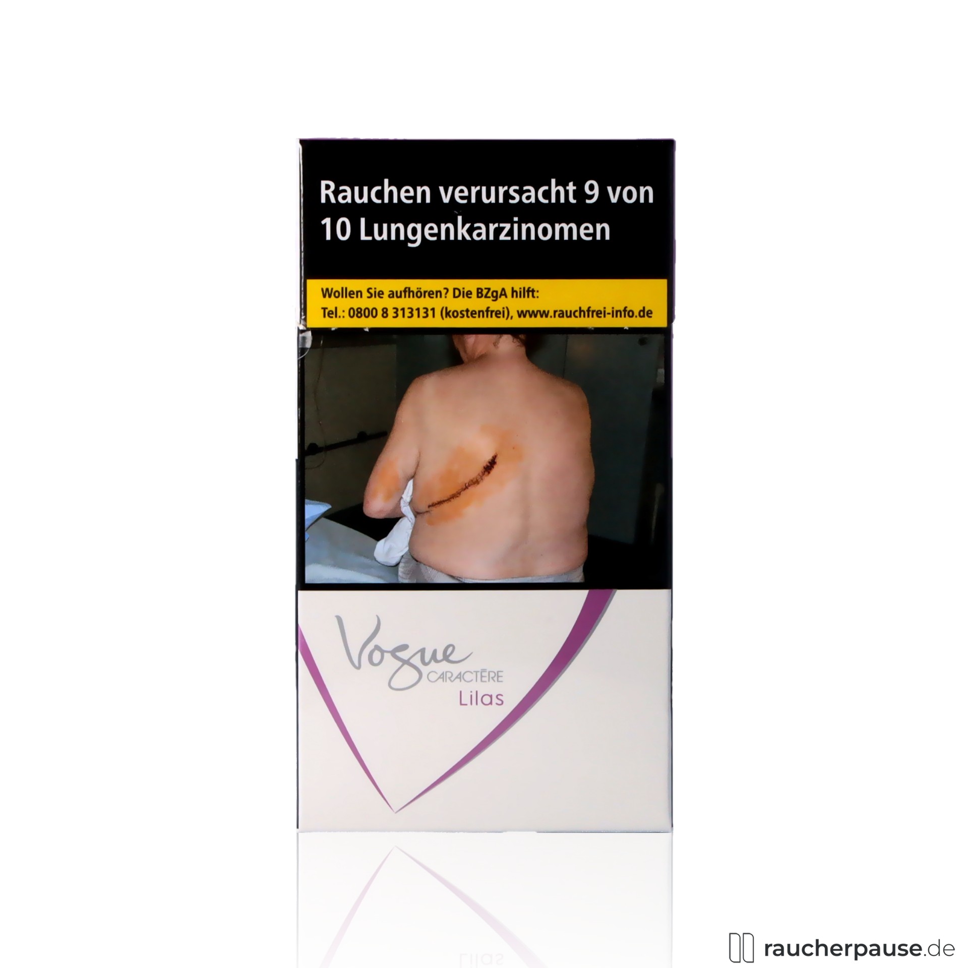 Vogue Caractère Lilas Zigaretten | 20 Stk. pro Packung | Slim Long 100 mm
