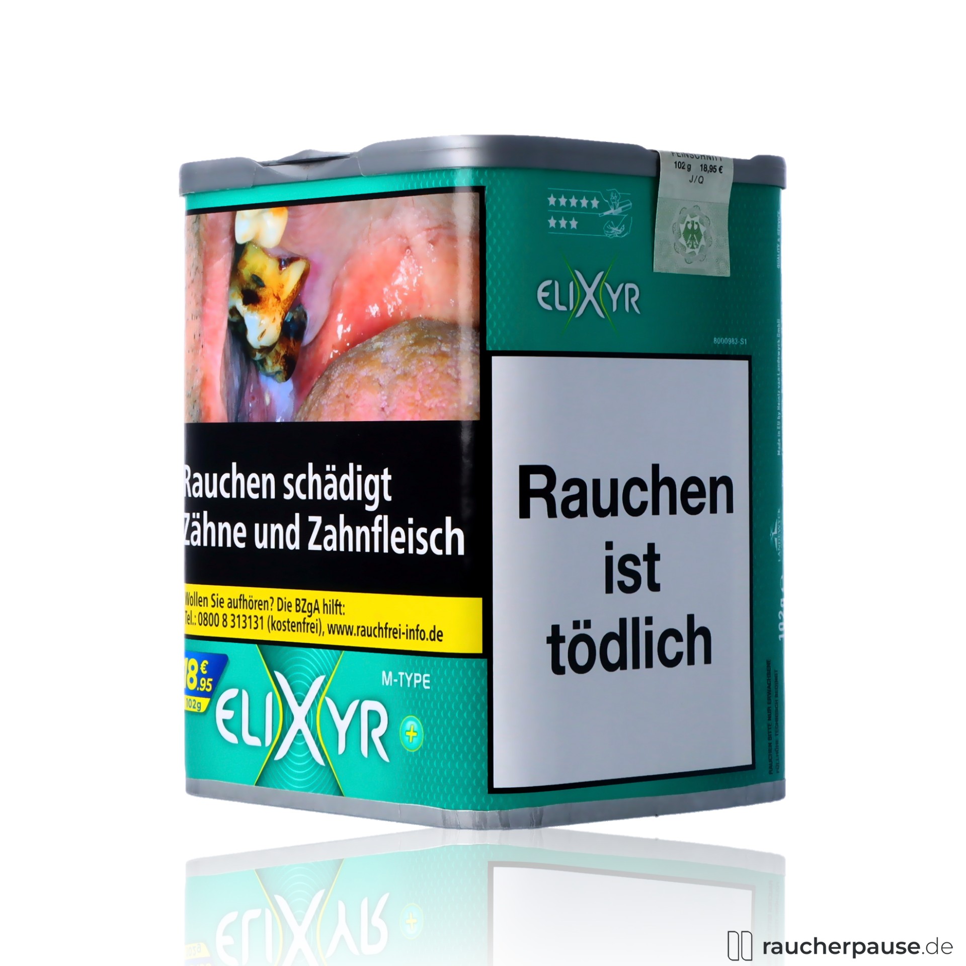 elixyr zigarettentabak dose american blend kraeftiger geschmack , packshot vorderseite